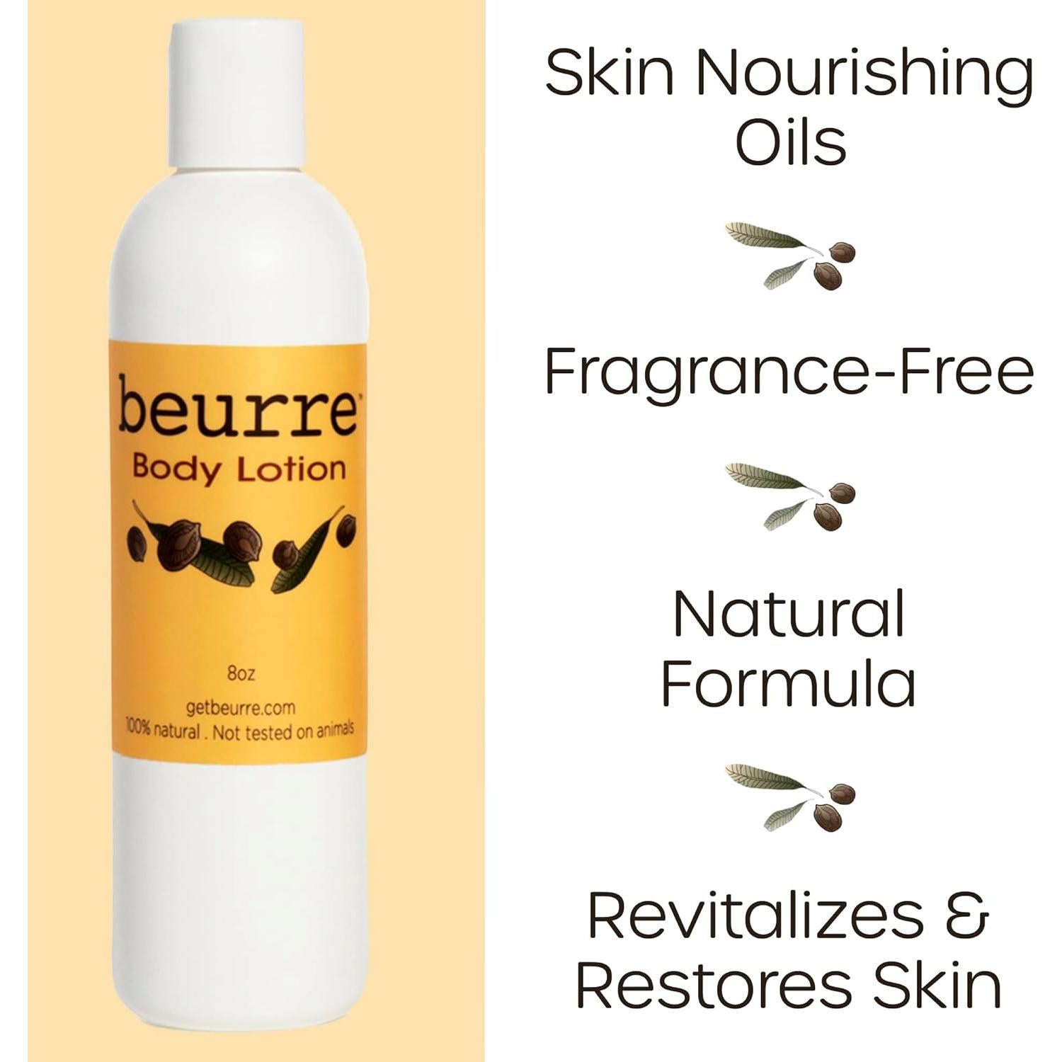 Loción Corporal Beurre Manteca de Karité 226.8 g - Vegana