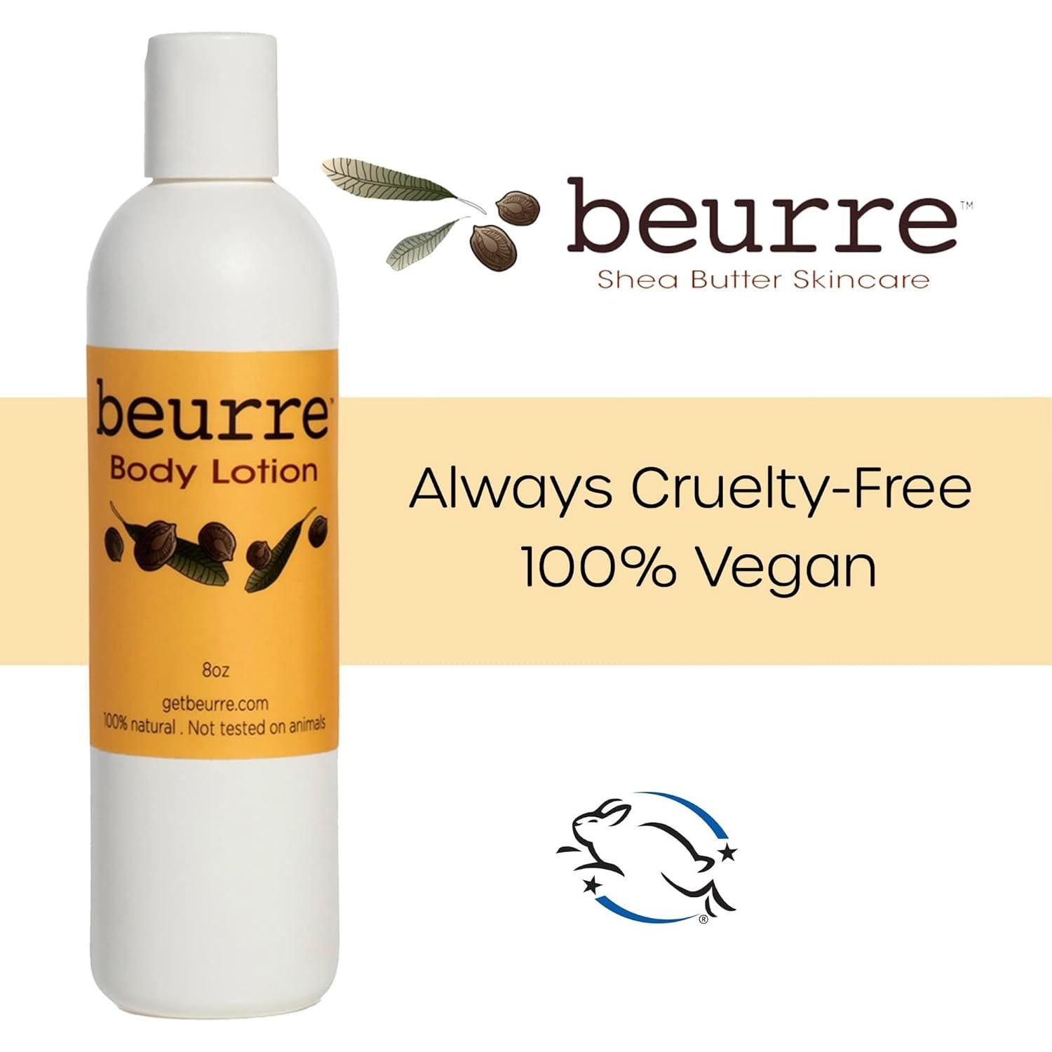 Loción Corporal Beurre Manteca de Karité 226.8 g - Vegana