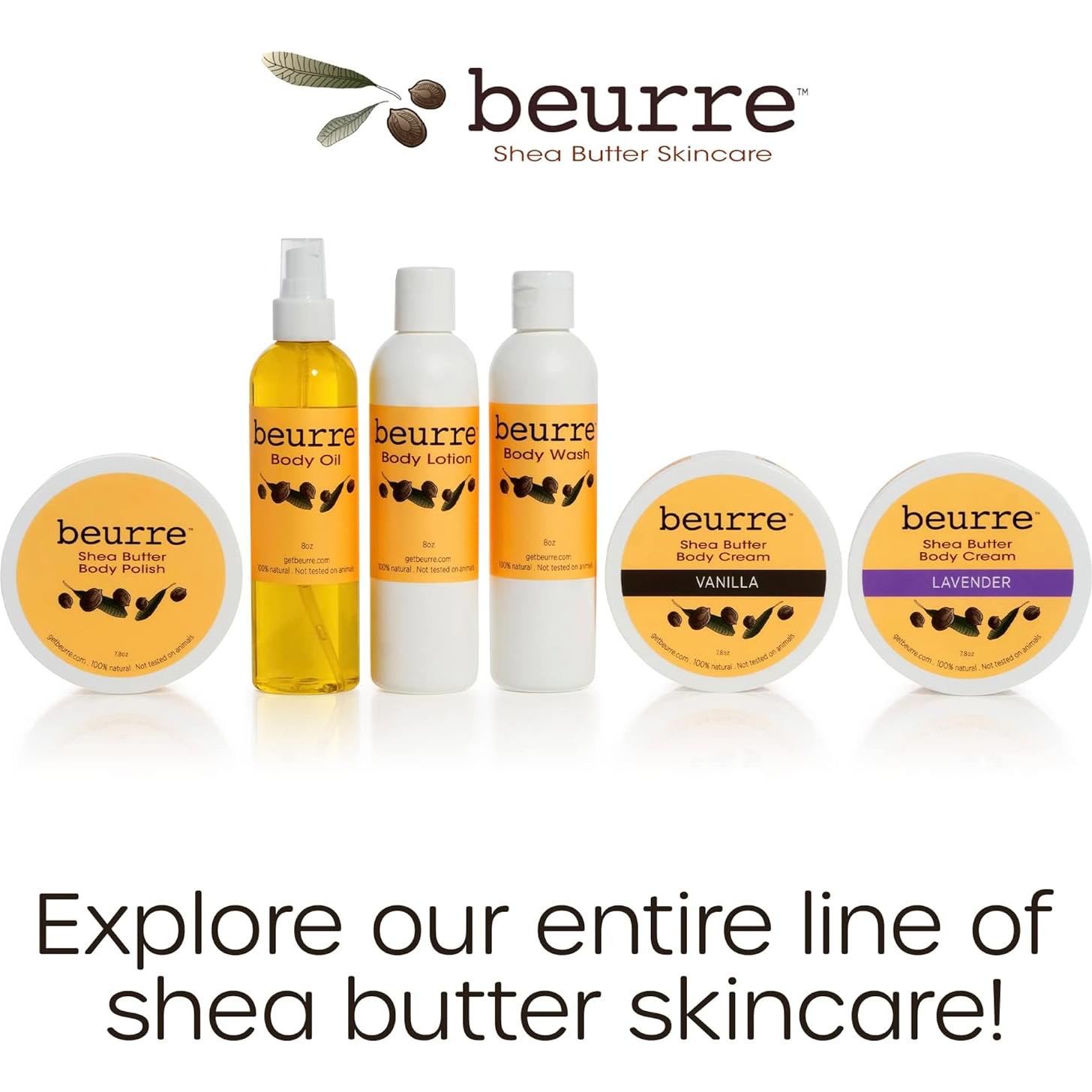 Loción Corporal Beurre Manteca de Karité 226.8 g - Vegana