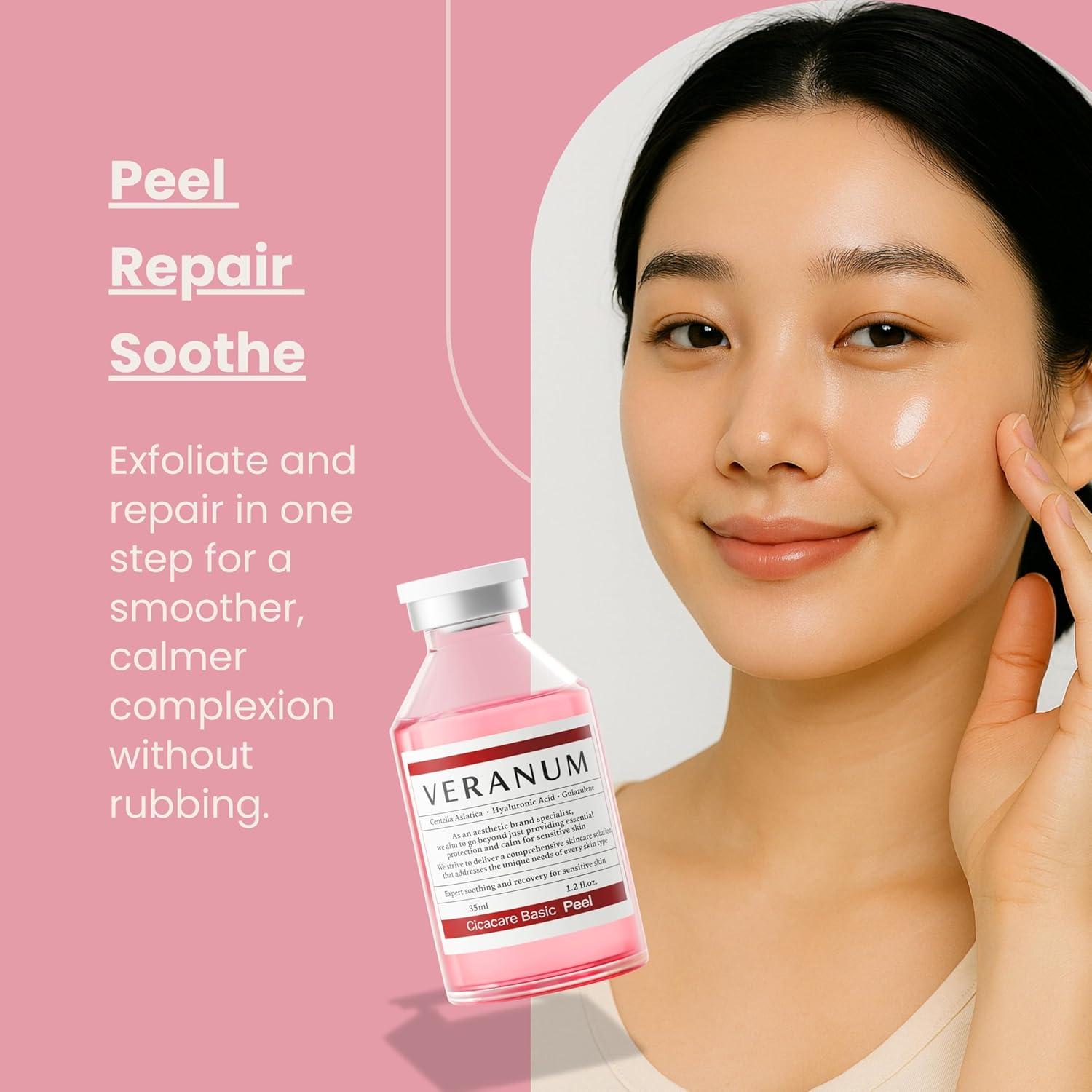 Cicacare Basic Peeling Ampoule 35 mL - Suero Exfoliante Suave