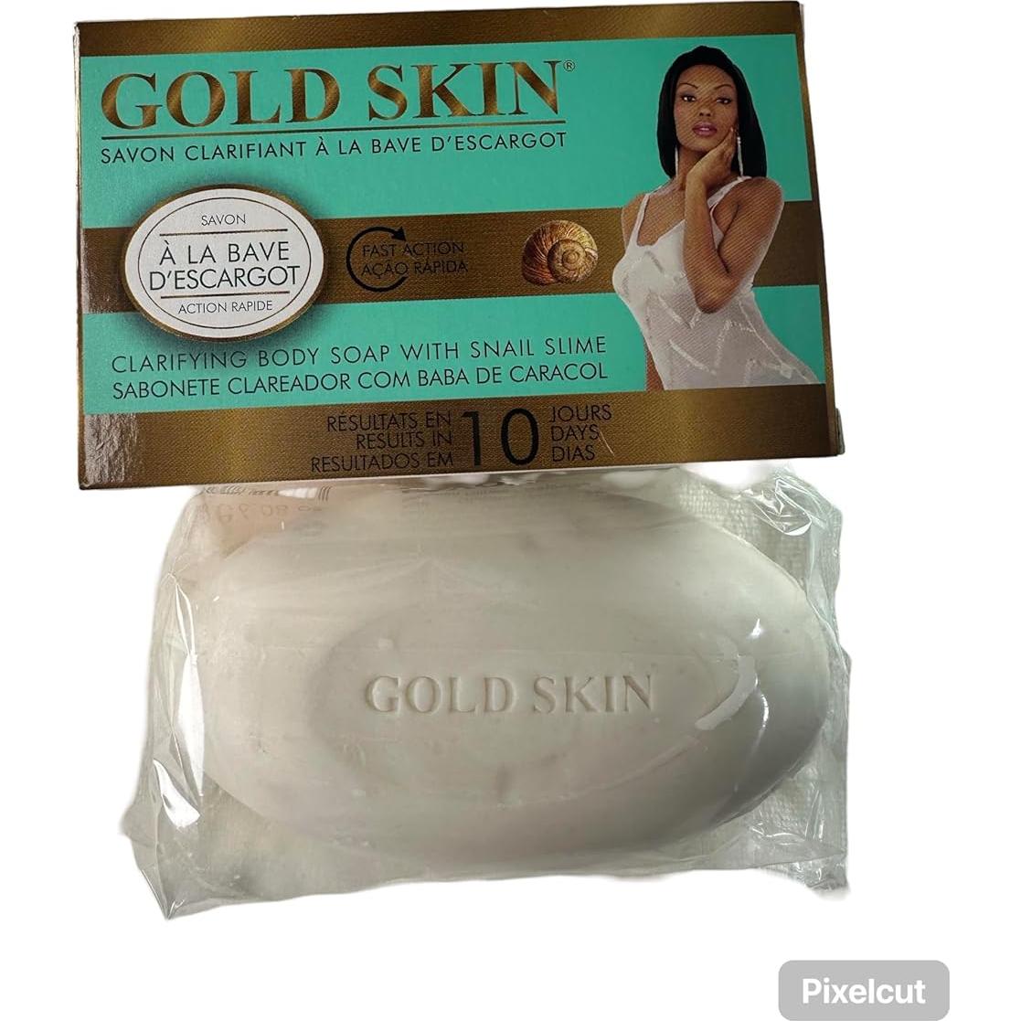 Conjunto de Cuidado de Piel Dorada Dahaa - Loción y Jabón