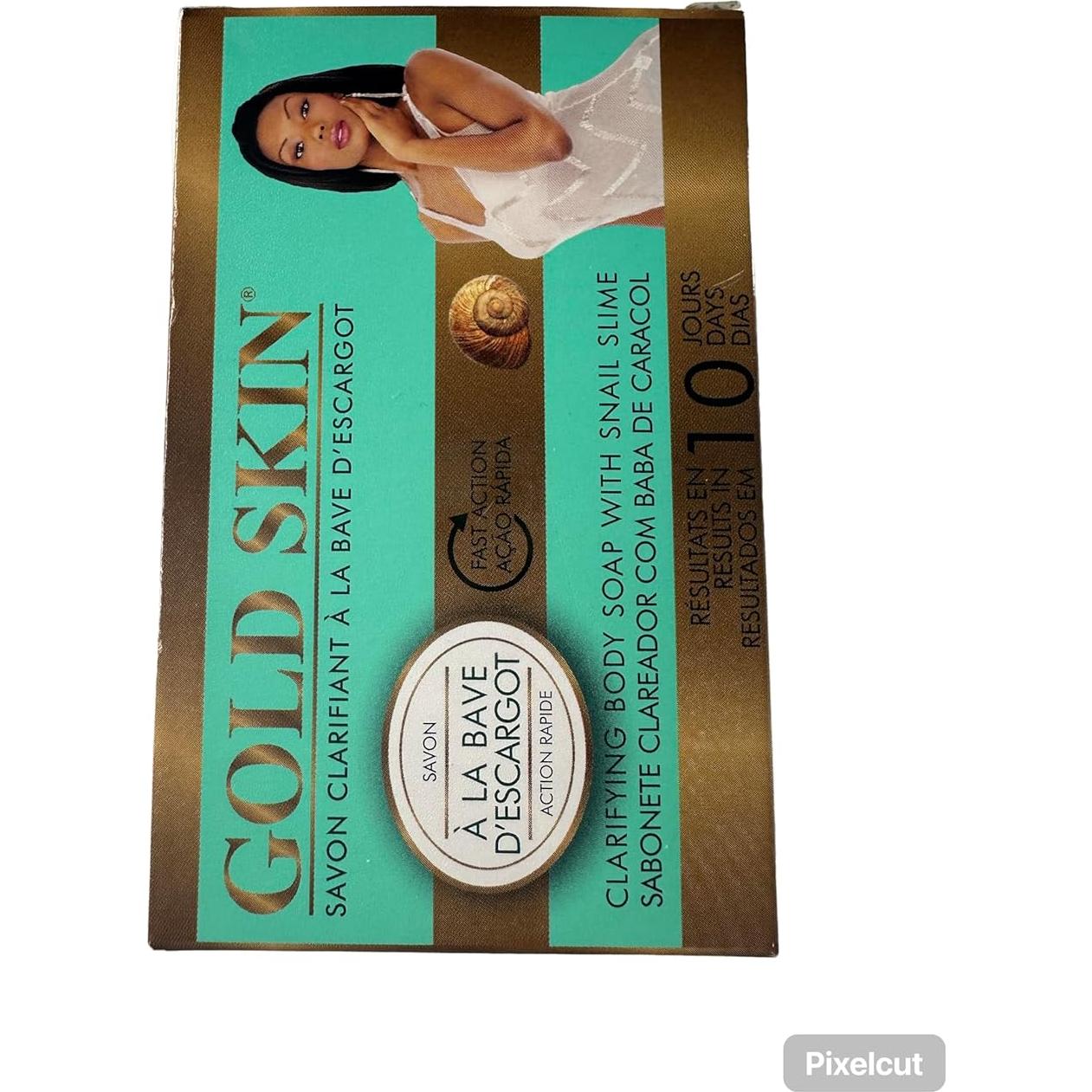 Conjunto de Cuidado de Piel Dorada Dahaa - Loción y Jabón