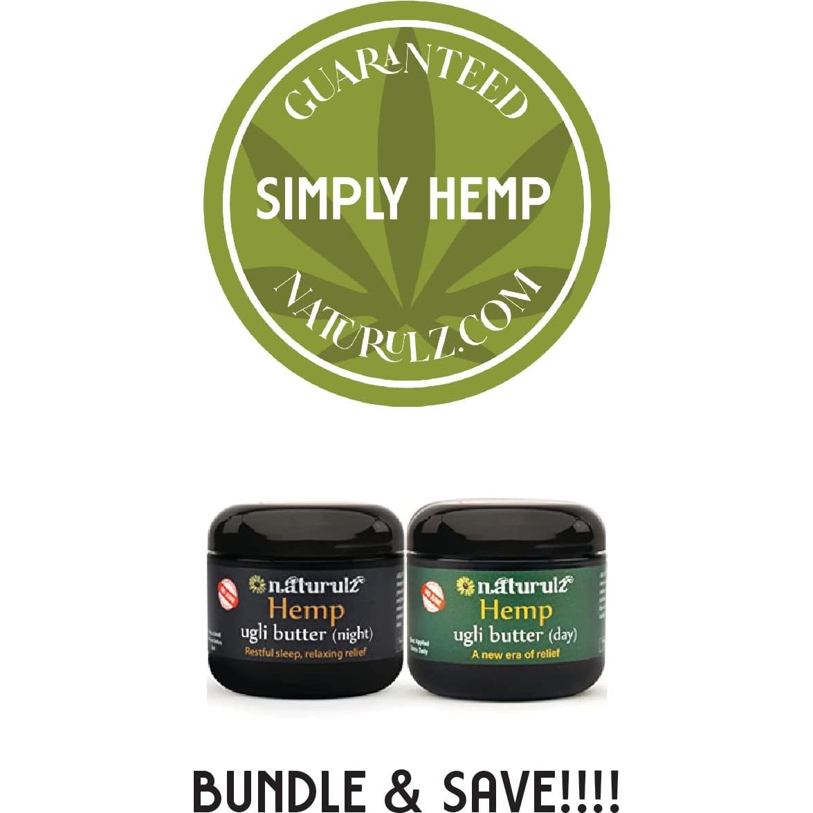 Paquete Crema Diurna y Nocturna Ugli Butter 4oz - Cuidado Natural