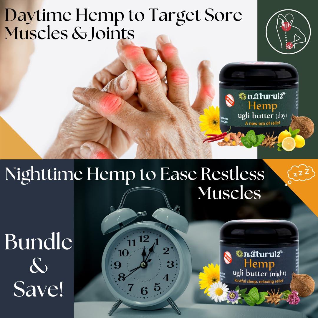 Paquete Crema Diurna y Nocturna Ugli Butter 4oz - Cuidado Natural