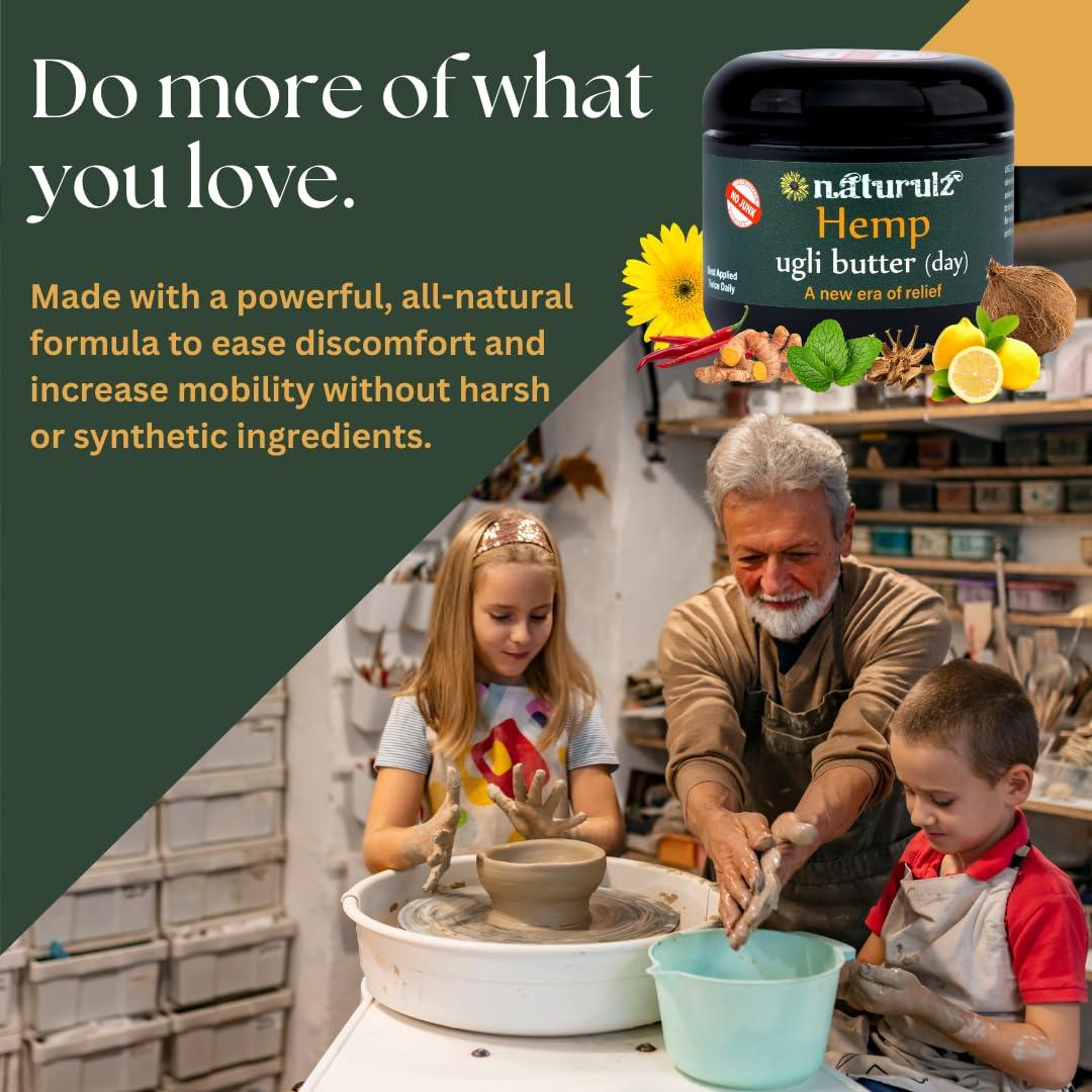 Paquete Crema Diurna y Nocturna Ugli Butter 4oz - Cuidado Natural