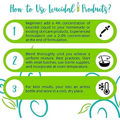 Leucidal Líquido SF Max 118ml - Conservante Natural para DIY