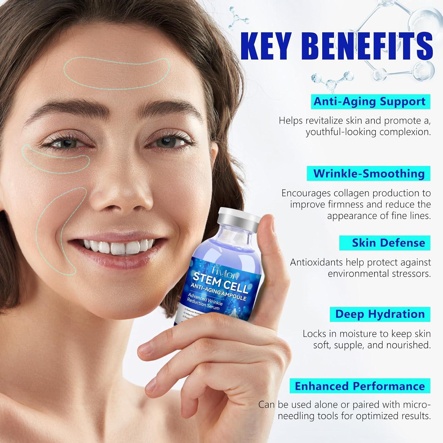 Suero Antienvejecimiento ZODENIS 35.4 ml Células Madre Hidratante