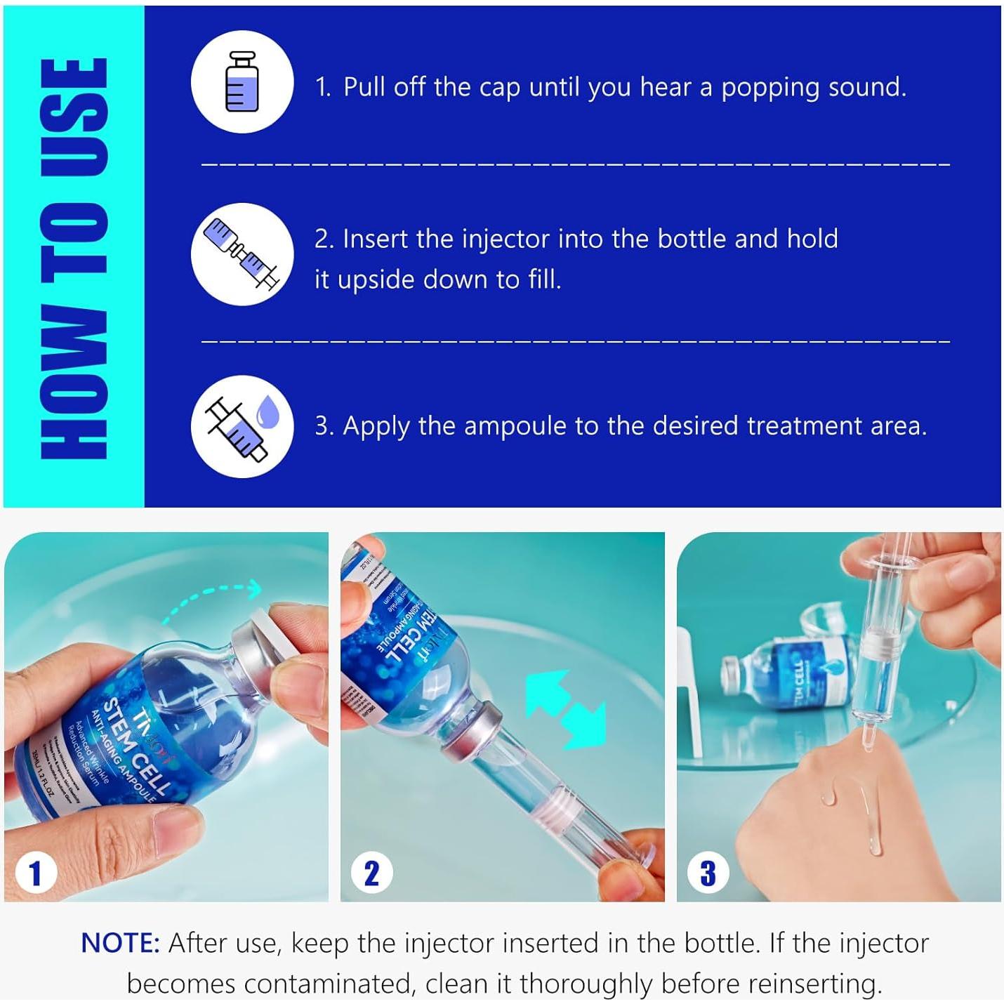 Suero Antienvejecimiento ZODENIS 35.4 ml Células Madre Hidratante