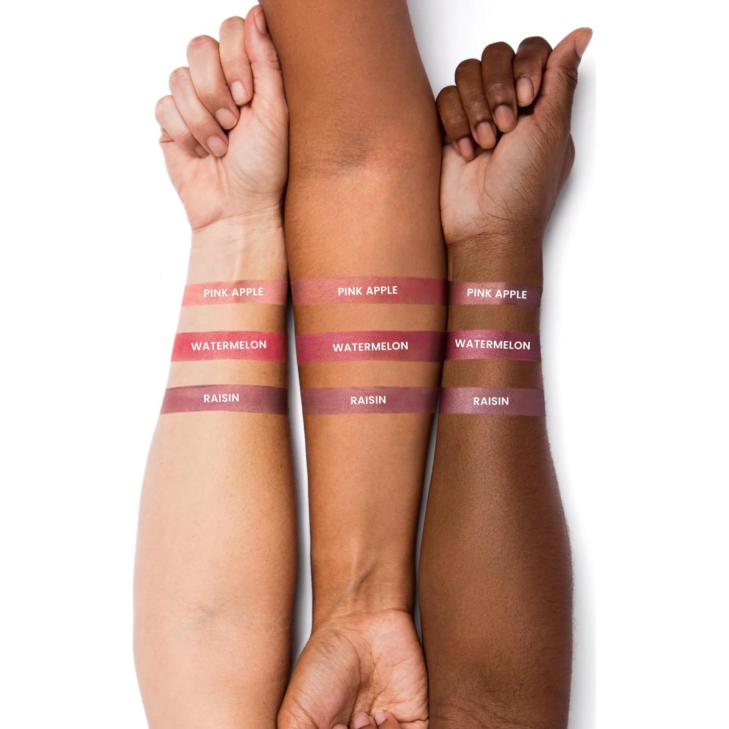 OFIR Cheek Tones Vitamin C Blush Stick | Buildable, Hydrating, Lightweight, Vegan Cream Blush Stick | Non-Transfer, Radiant Finish, Skin-Loving Formula | Watermelon - Reddish Pink | 0.21 oz