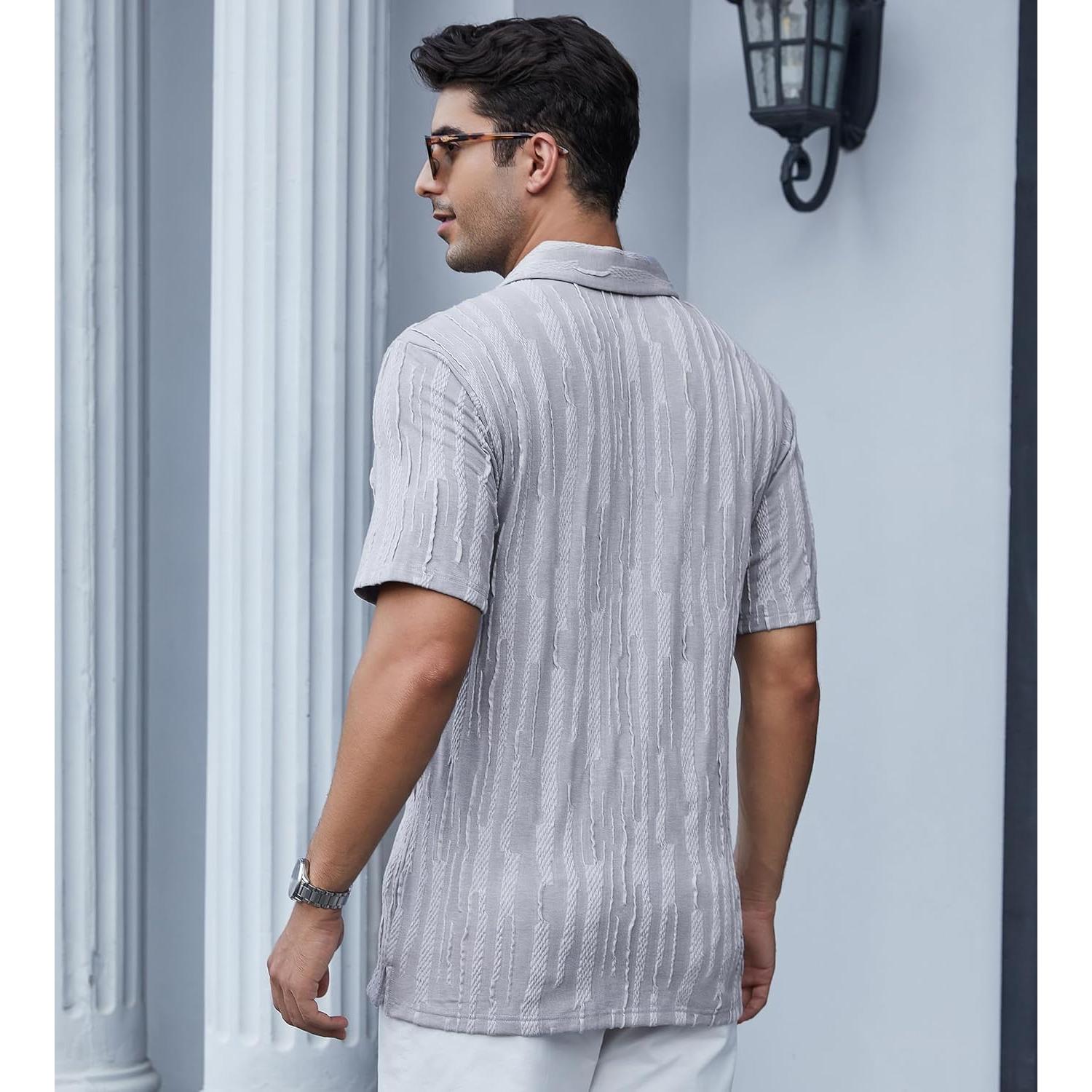 Camisa de Golf Sin Costuras Alex Vando Hombre Secado Rápido