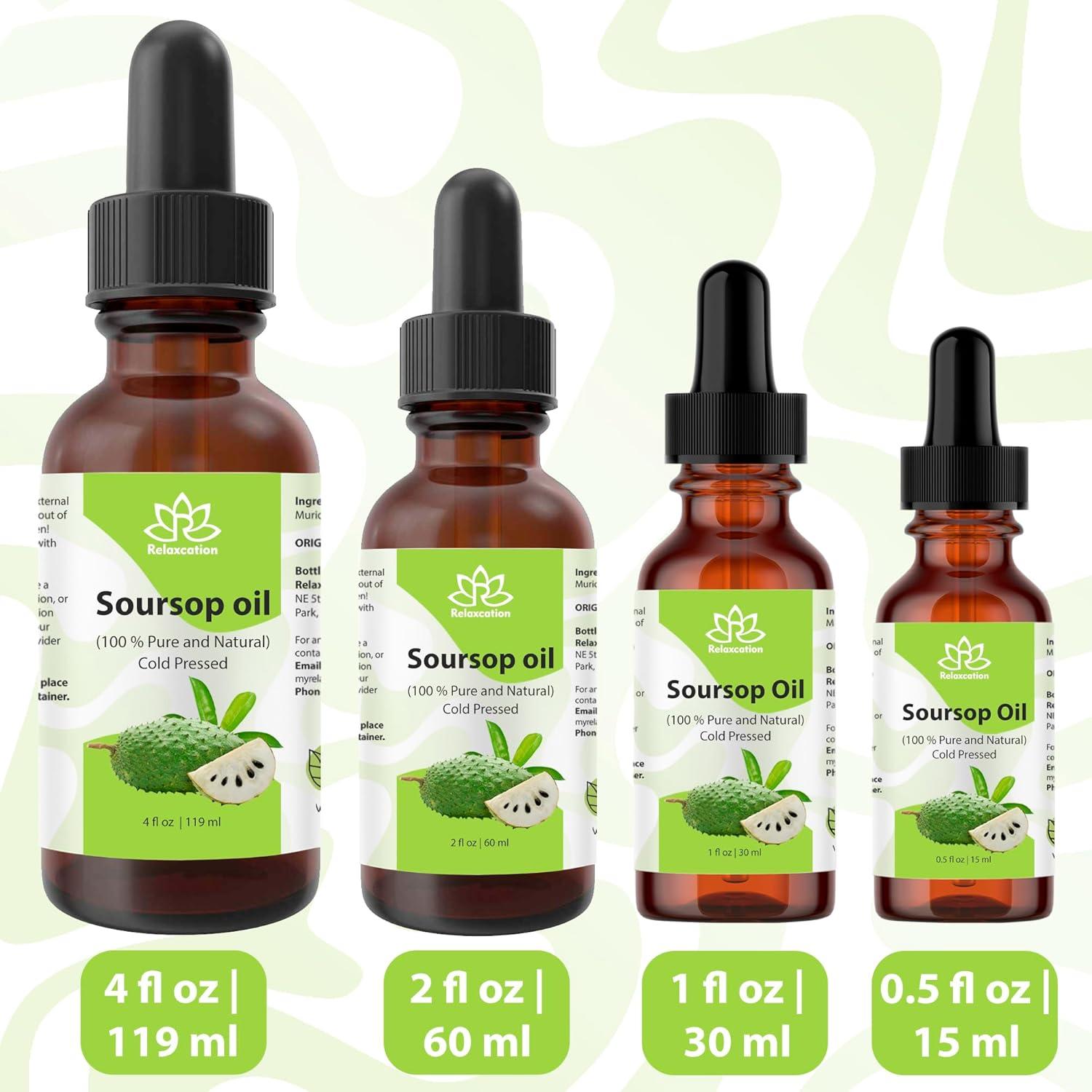 Aceite de Graviola Relaxcation 59 ml - Puro y Virgen para Piel