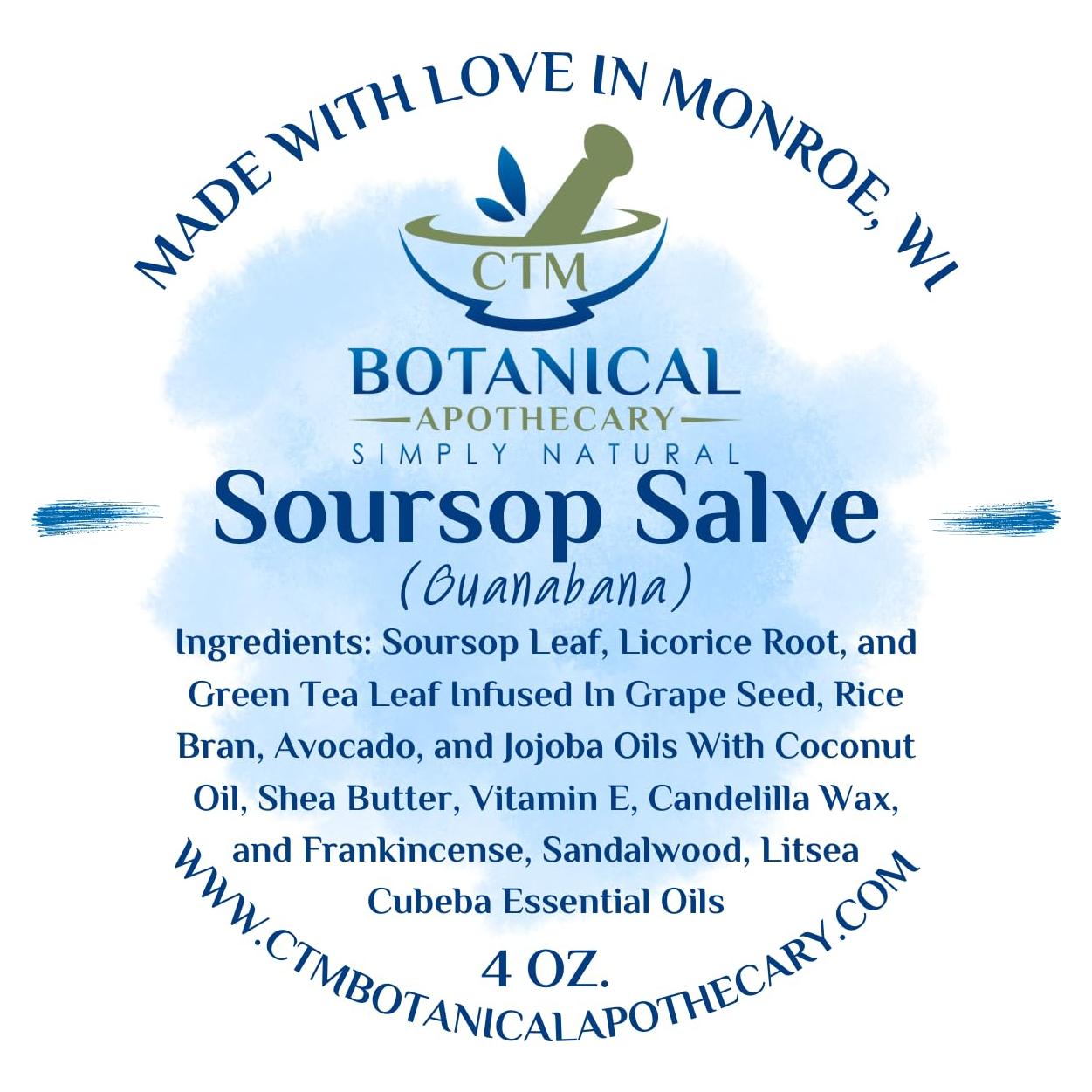 Ungüento de Guanábana Orgánico 113.4 g - Hidratante Premium