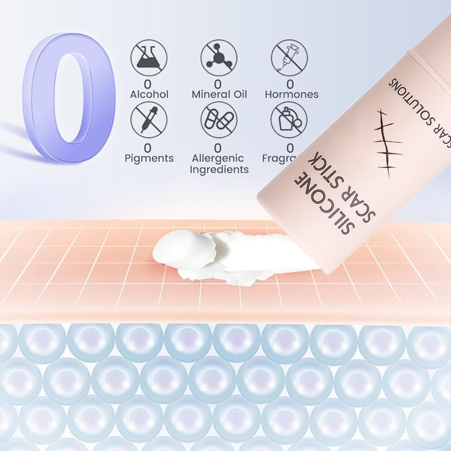 Barra de Silicona para Cicatrices Prequel Skin 60% 140g