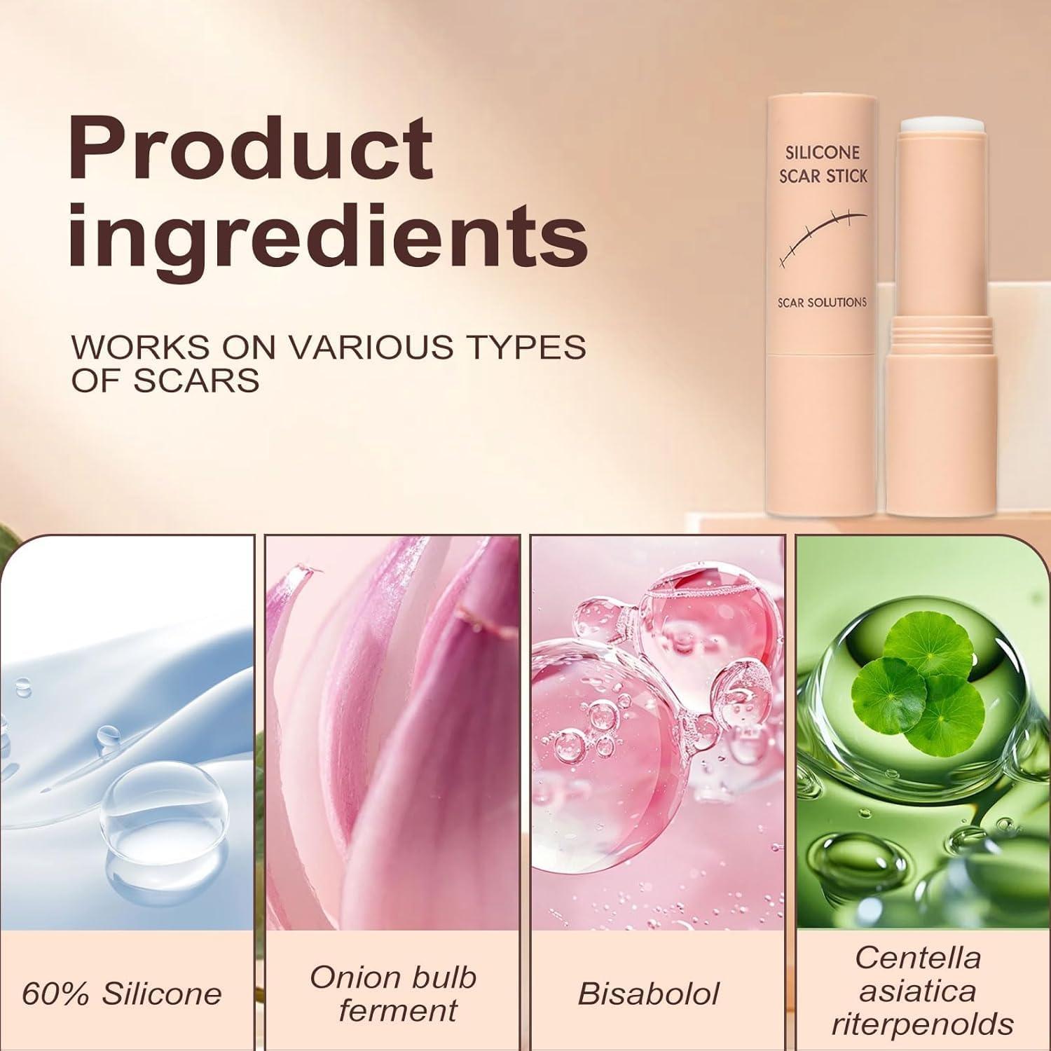 Stick de Silicona para Cicatrices RIWYDMA 60% 20g