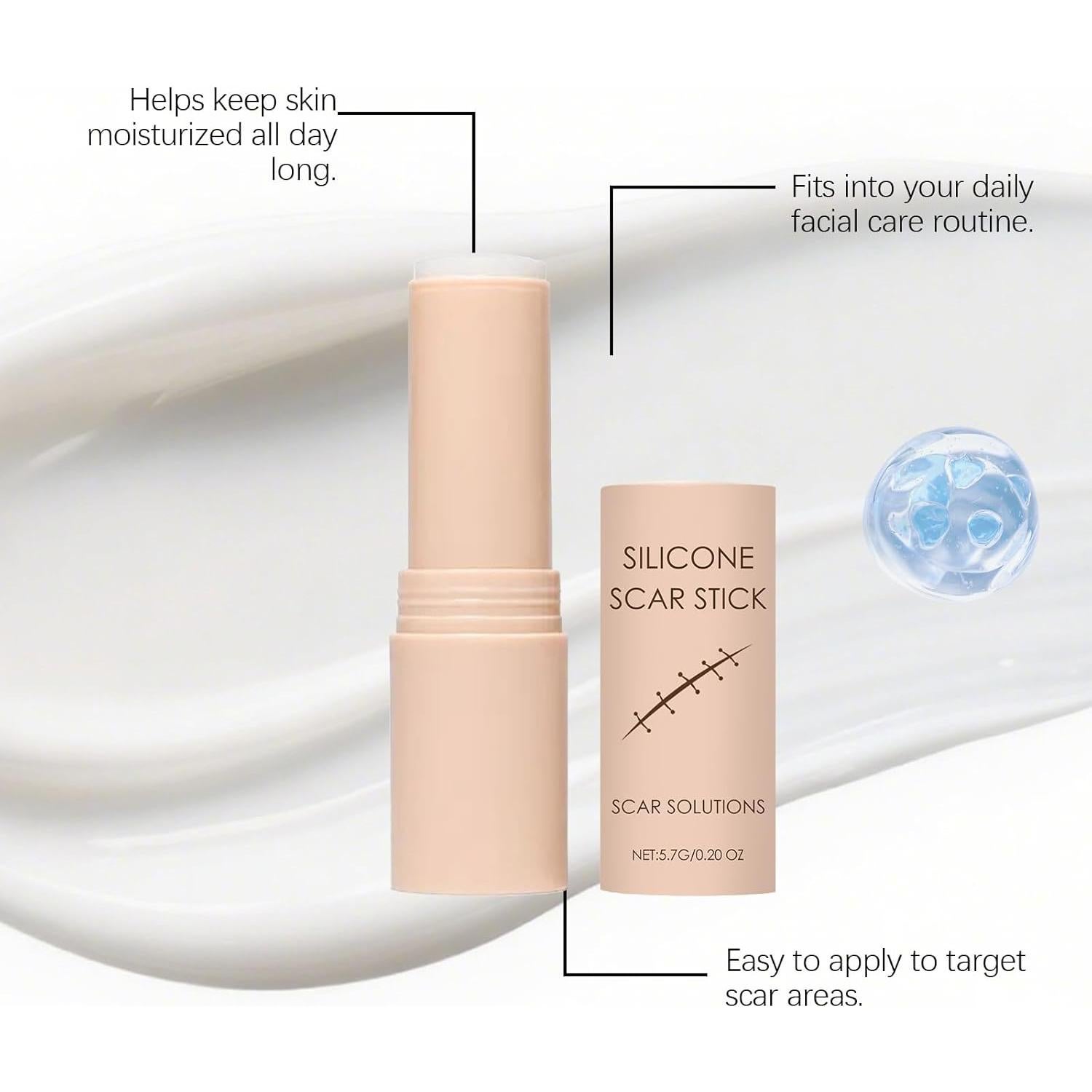 Stick de Cicatriz de Silicona Genérico 2PC - Centella Asiática