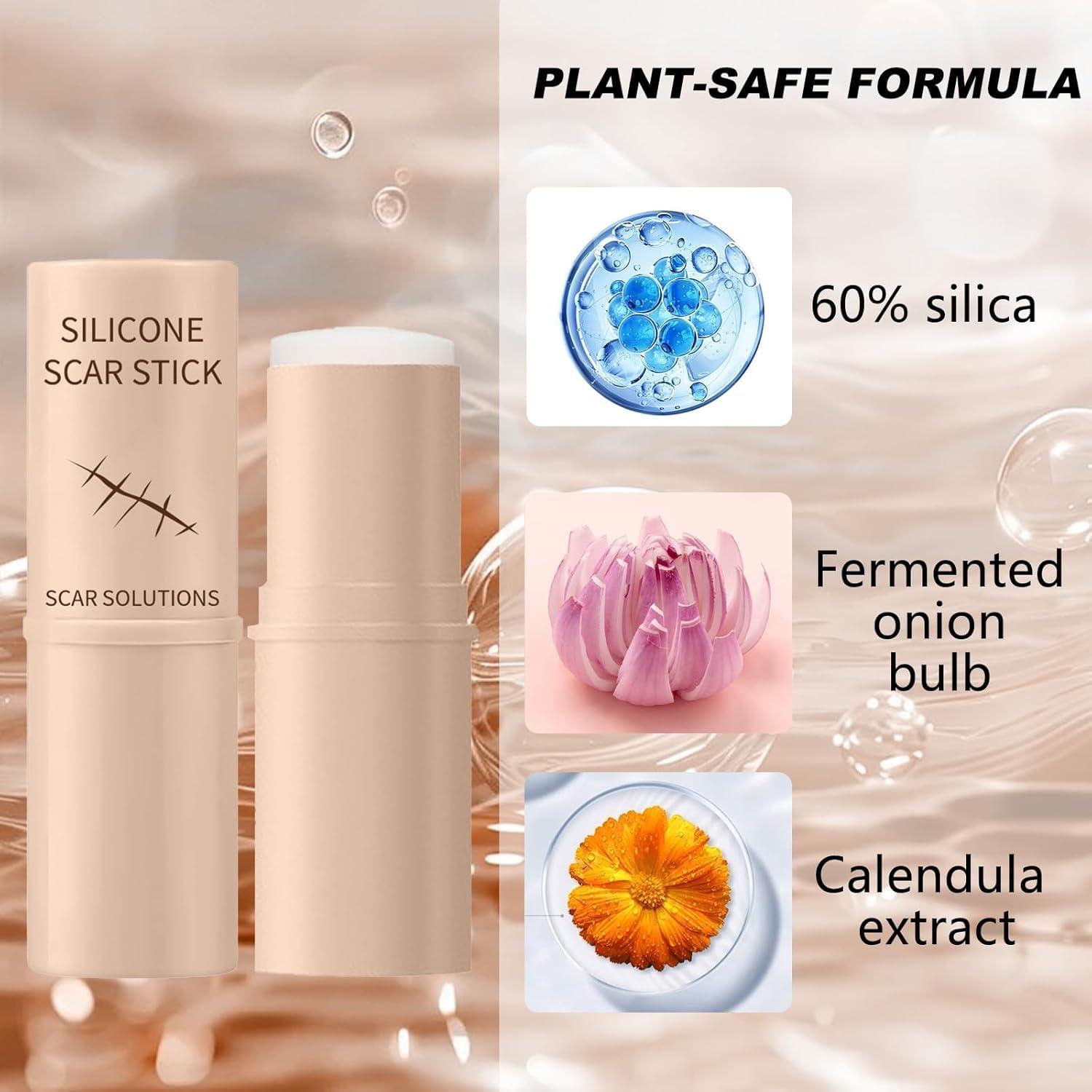 Bastón de Silicona para Cicatrices Scar Solutions - 60% Silicona