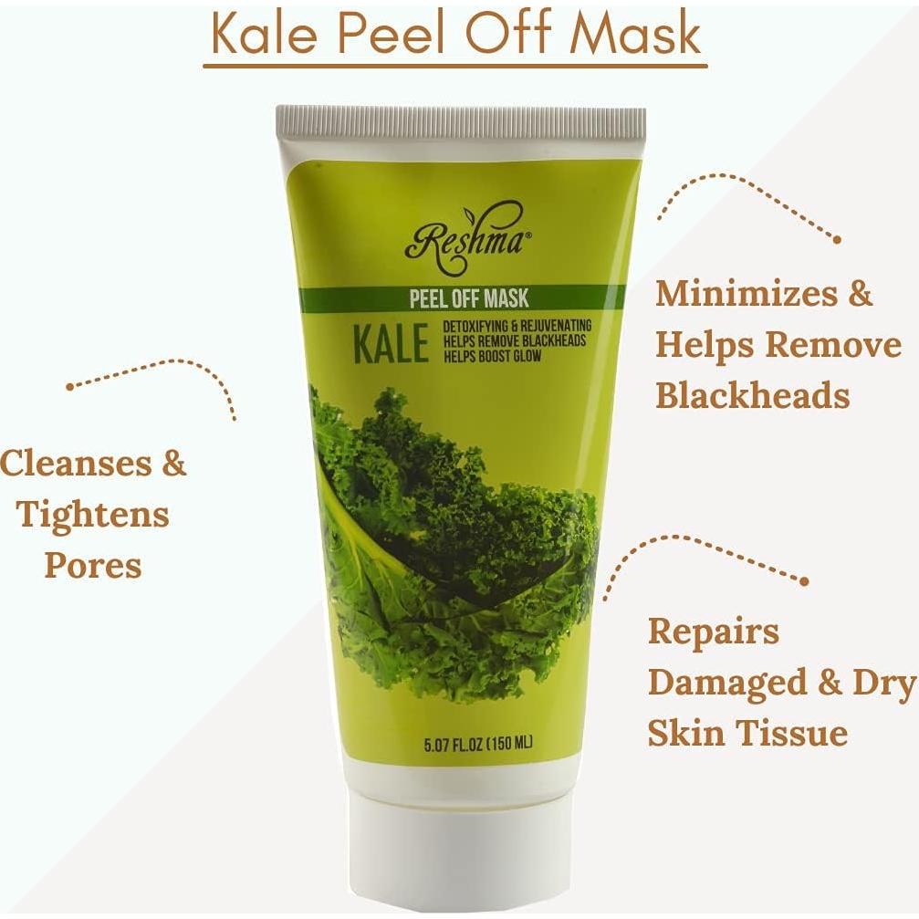 Mascarilla Peel Off Reshma Beauty de Kale 144g - 2 Unidades