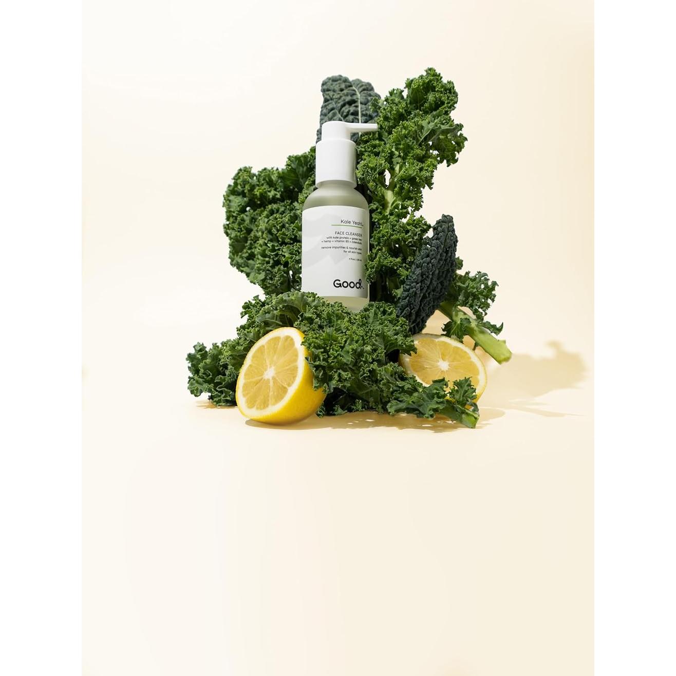 Limpiador Facial Good Organics Kale Sí! 200ml Té Verde Antioxidante