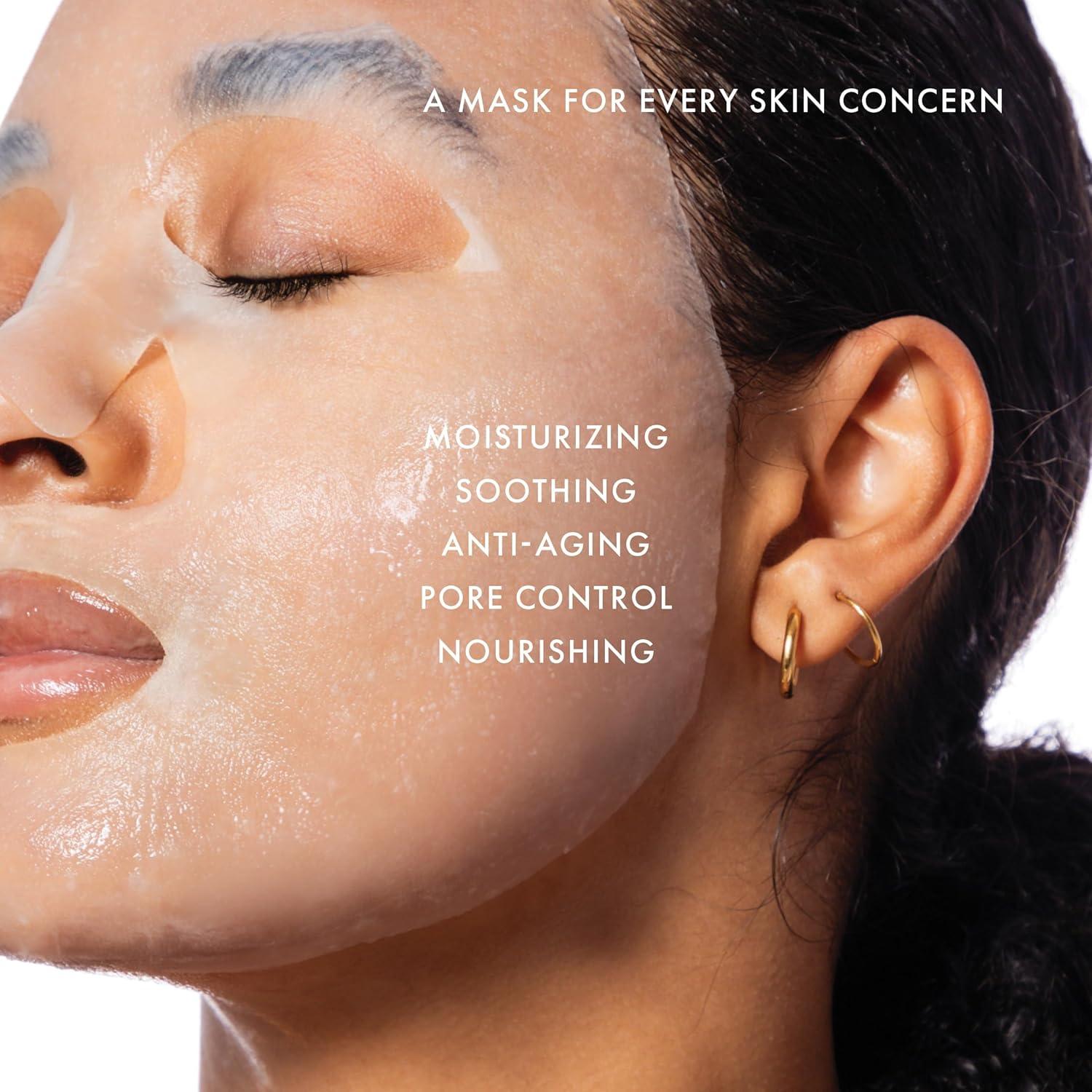 Set de Mascarillas Faciales ESW Belleza - 5 Paquetes Hidratantes