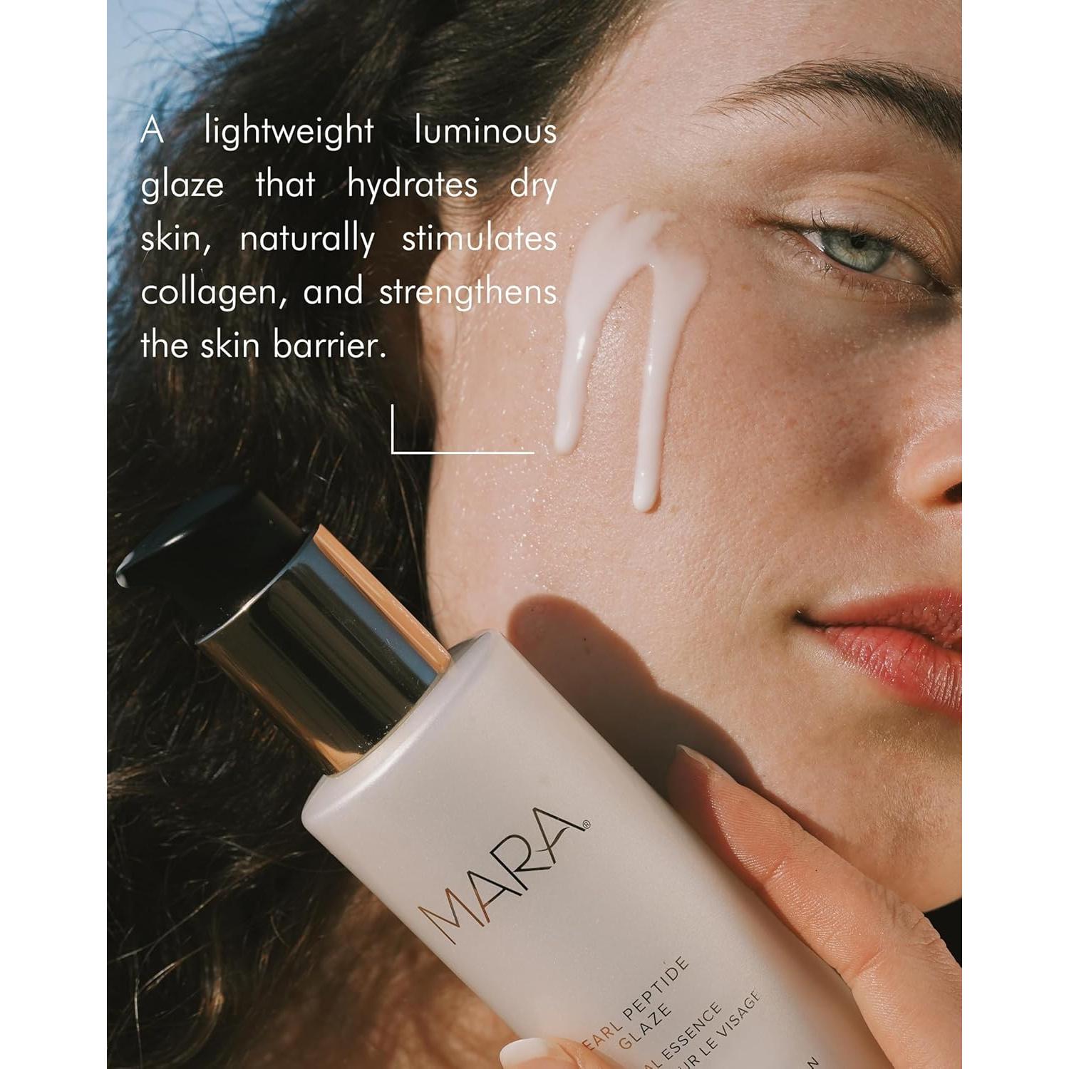 Suero Hidratante MARA 3-en-1 con Péptidos de Perla 100 ml