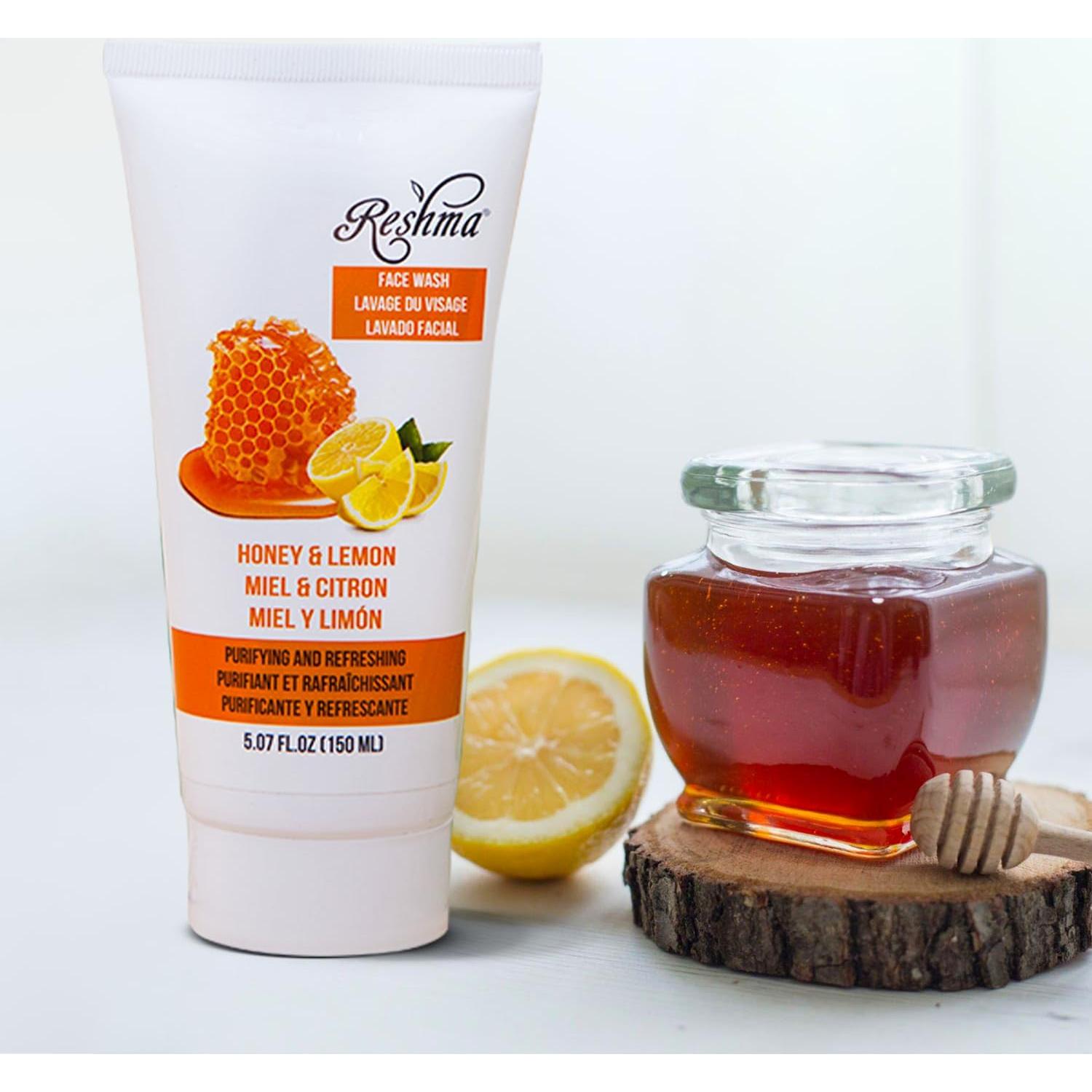 Limpiador Facial Reshma Belleza Miel y Limón 6 Unidades 1.17kg