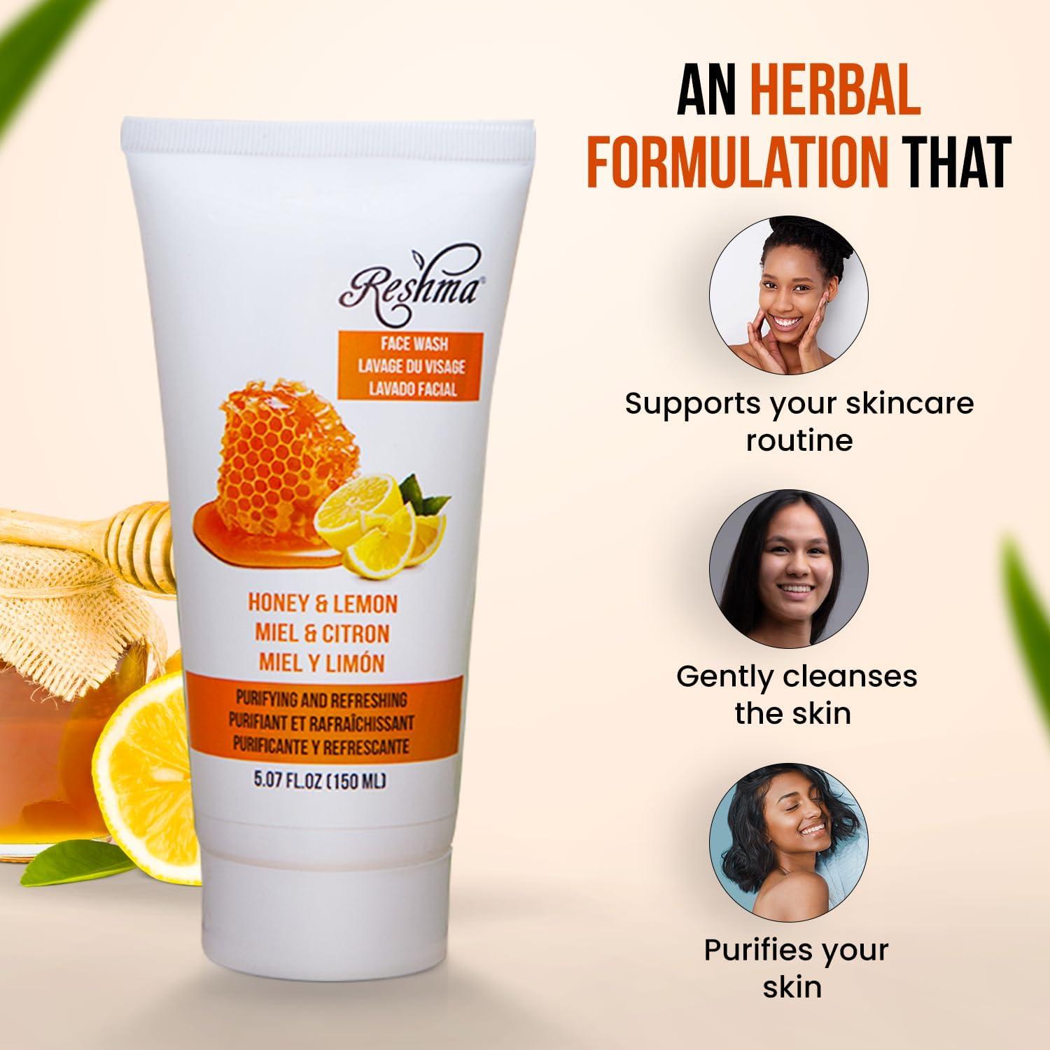 Limpiador Facial Reshma Belleza Miel y Limón 6 Unidades 1.17kg
