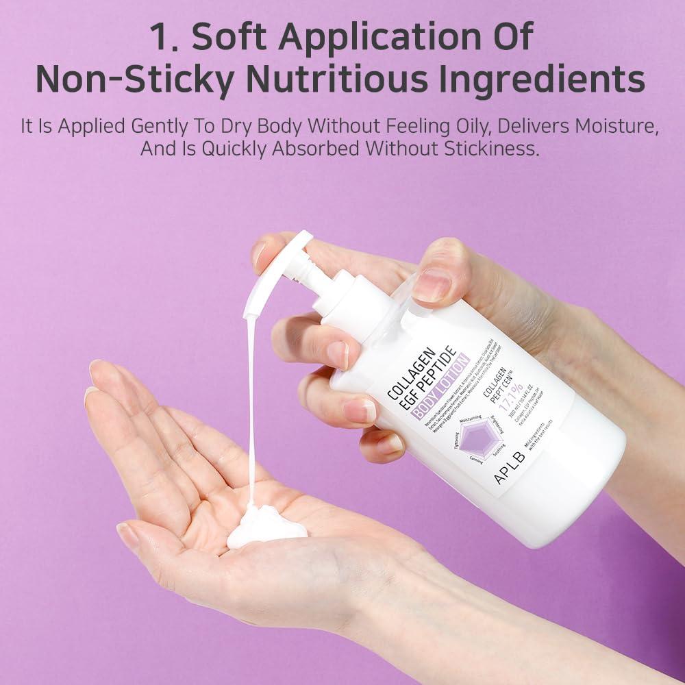 Loción Corporal de Péptidos EGF Colágeno APLB 300ml