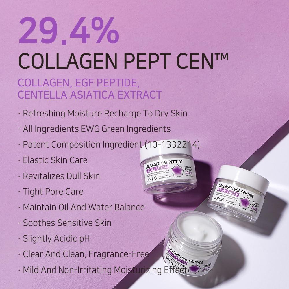 Crema Facial Colágeno Peptido EGF 55.4 ml - Cuidado Piel