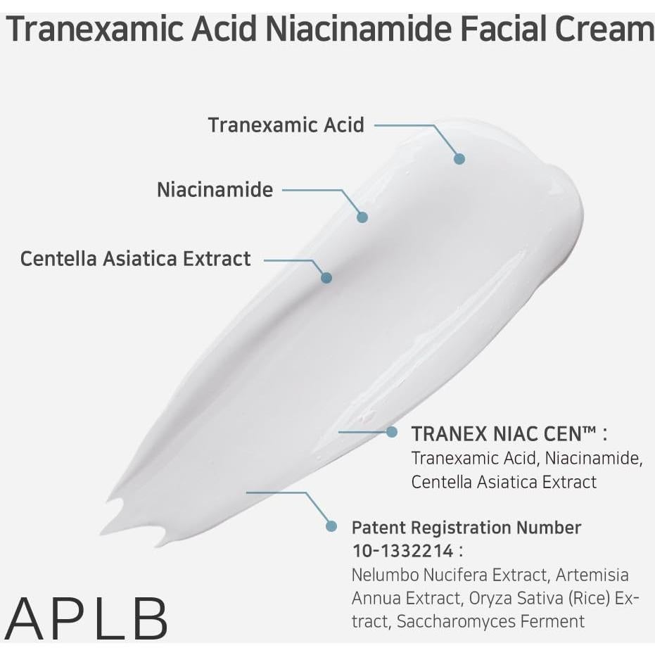 Crema Facial APLB Tranexámico y Niacinamida 55.3 ml