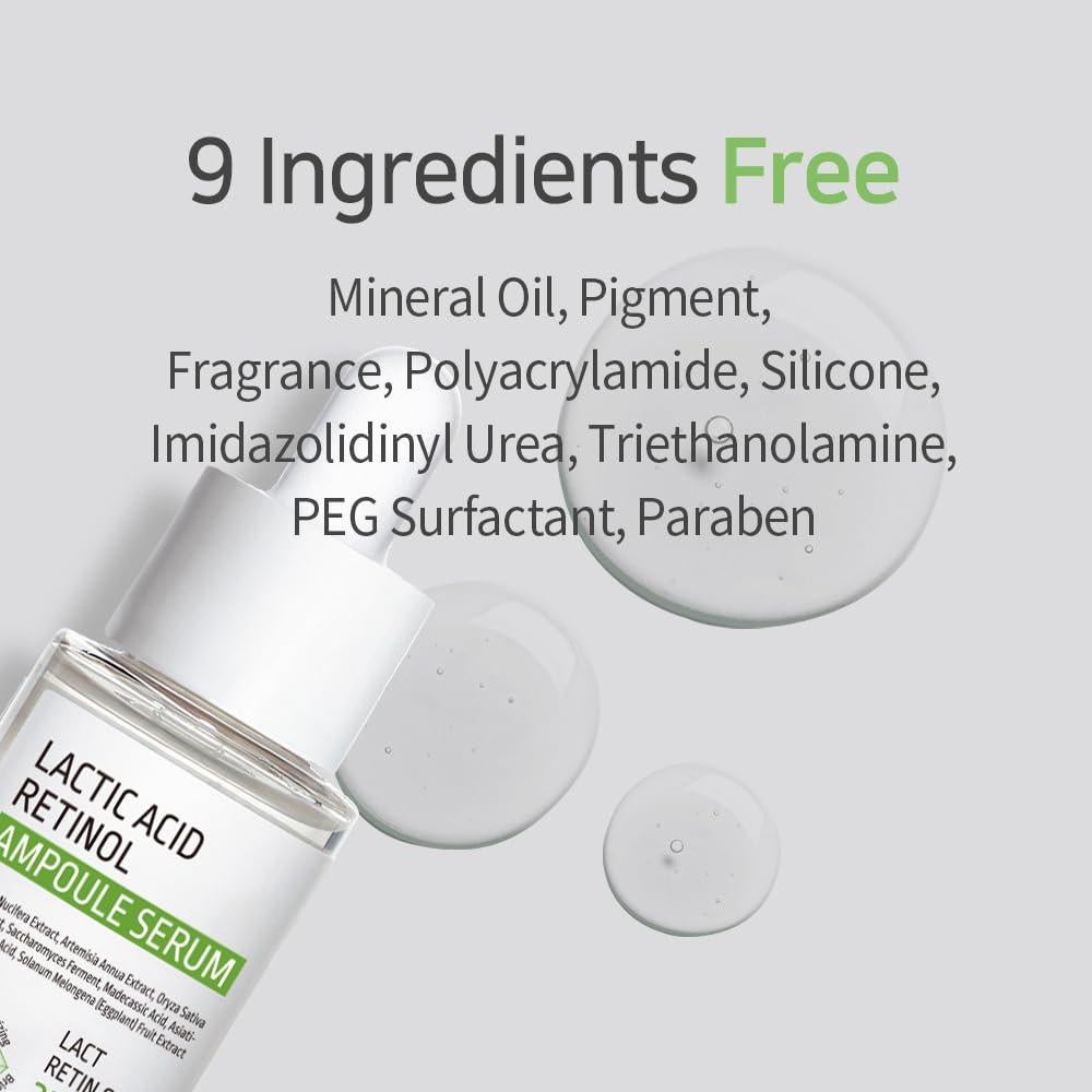 Suero Ampoule Ácido Láctico y Retinol LACT RETIN CEN 32.4% 39.9 ml