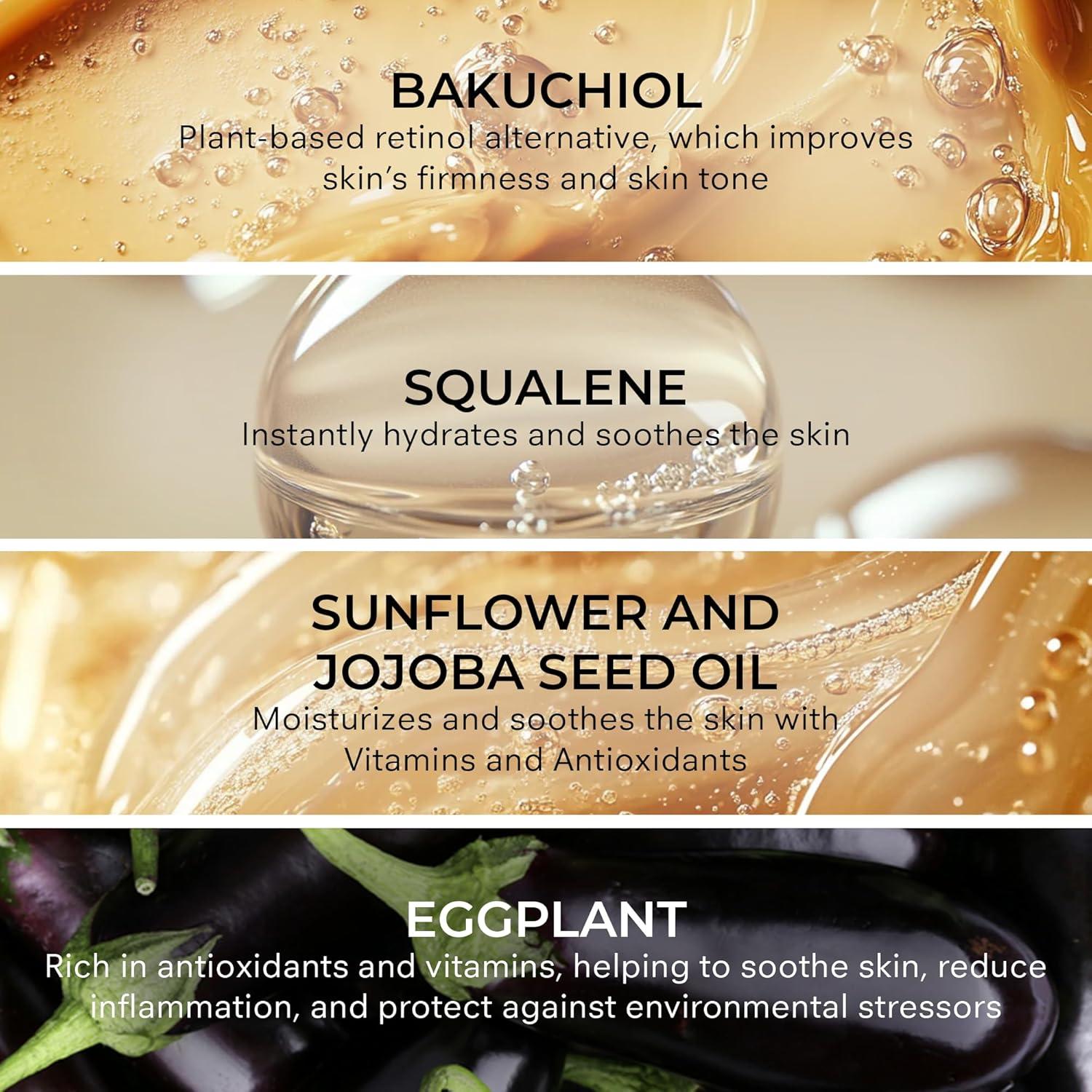 Suero Facial COSMEDIX Bakuchiol 30ml - Alternativa Natural a Retinol