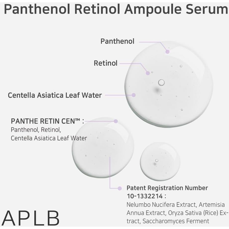 Suero Ampoule de Panthenol Retinol PANTHE RETIN CEN 36.5% 40 ml