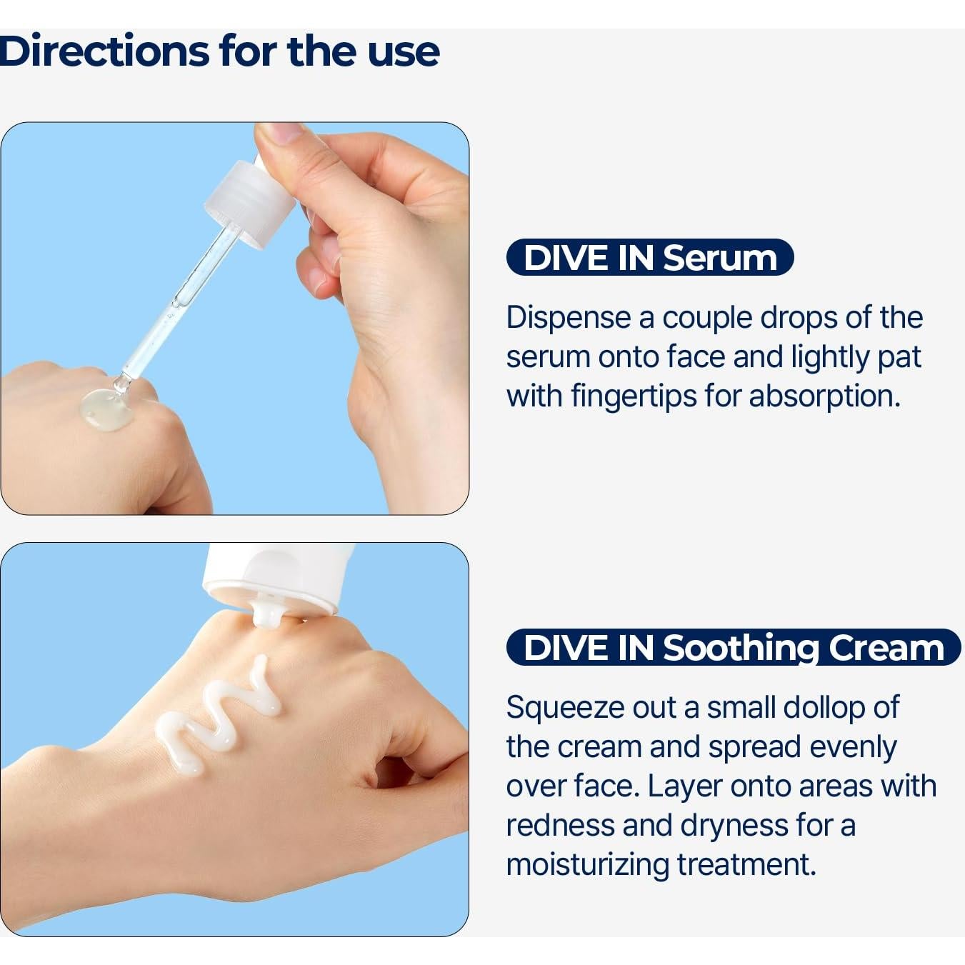 Set de Cuidado Facial Torriden DIVE IN: Suero 50 ml + Crema 100 ml