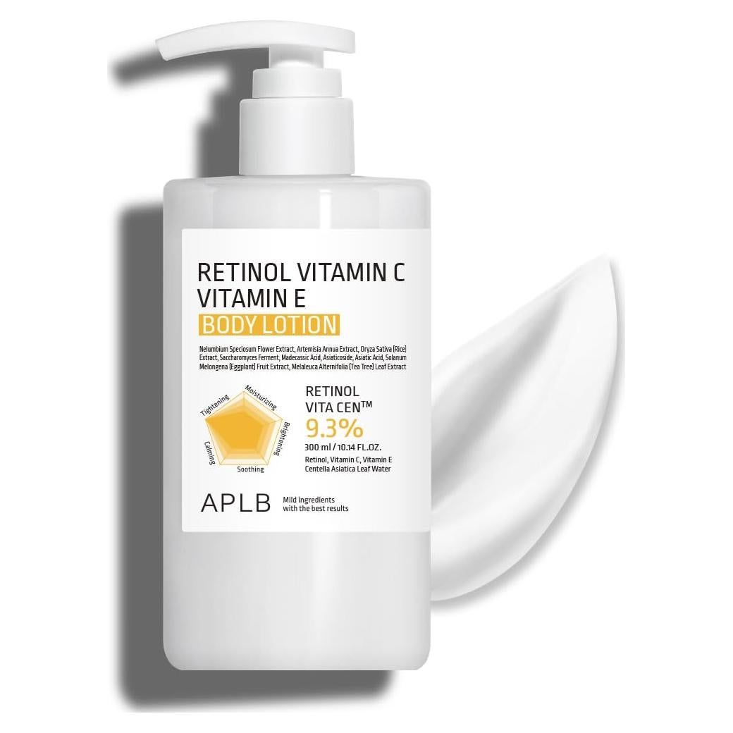Loción Corporal Retinol Vitamina C E 300 ml - UL Corporation