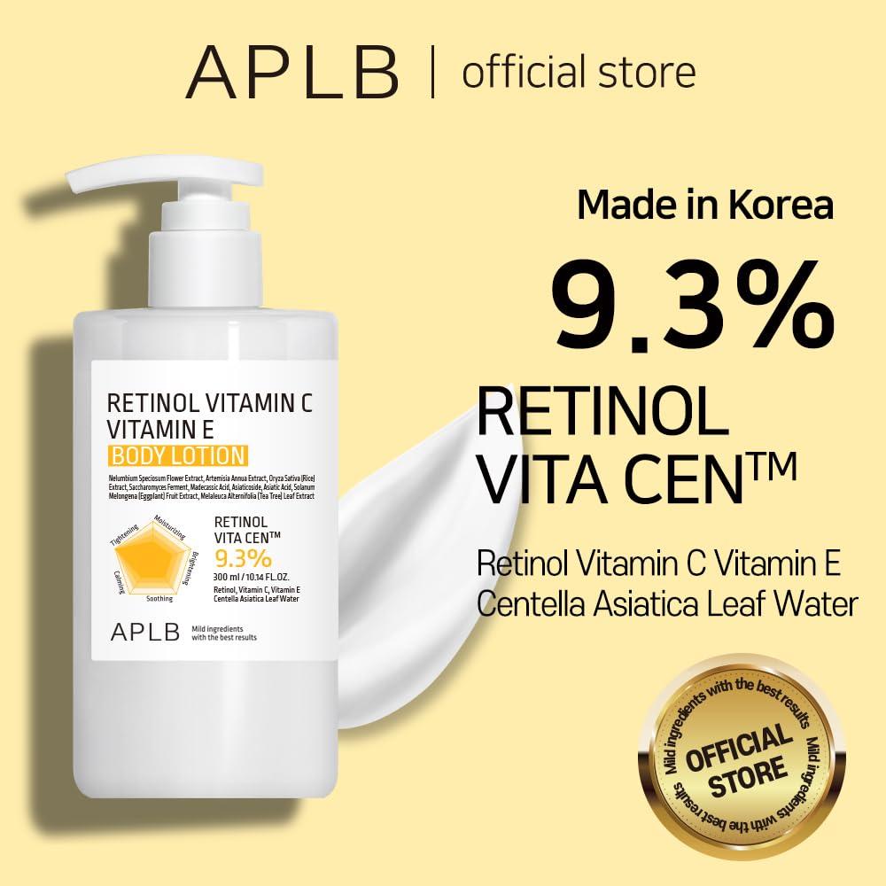 Loción Corporal Retinol Vitamina C E 300 ml - UL Corporation