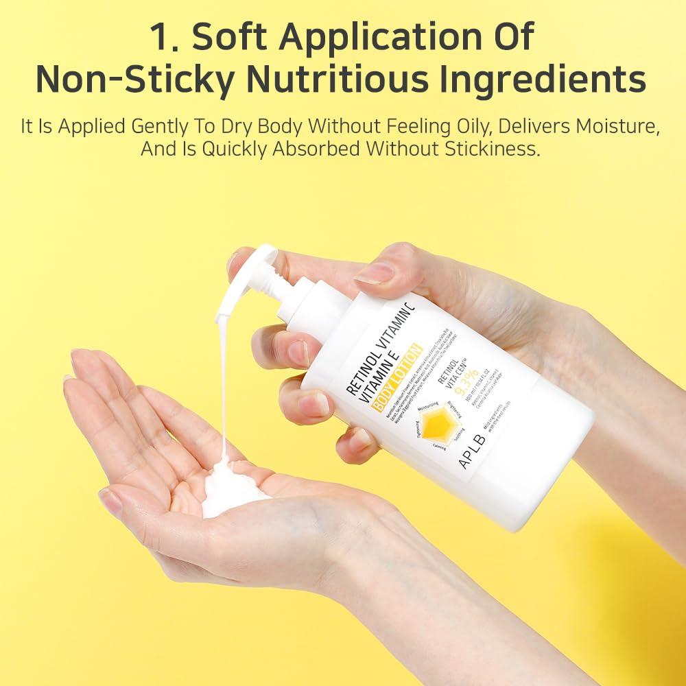 Loción Corporal Retinol Vitamina C E 300 ml - UL Corporation