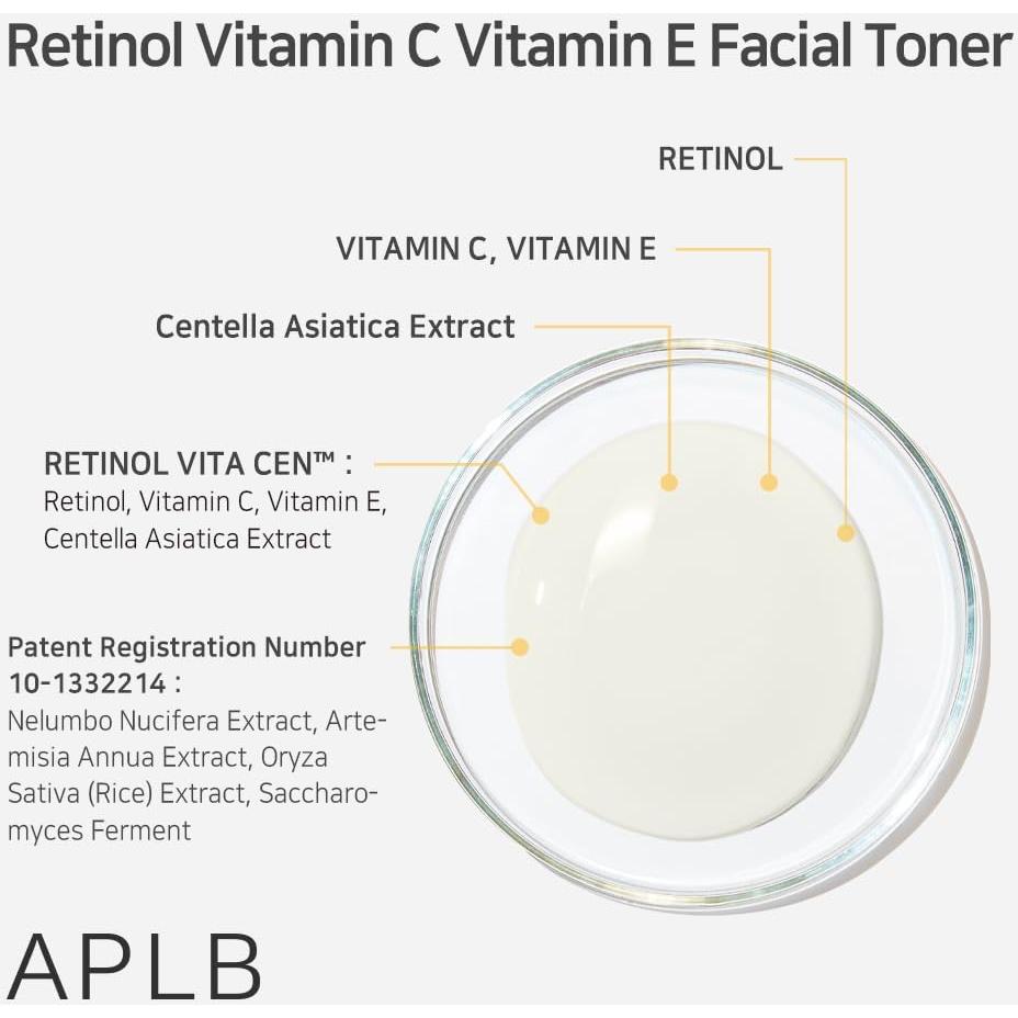 Tónico Facial APLB Retinol VITA CEN 12% 160.5 ml Hidratante