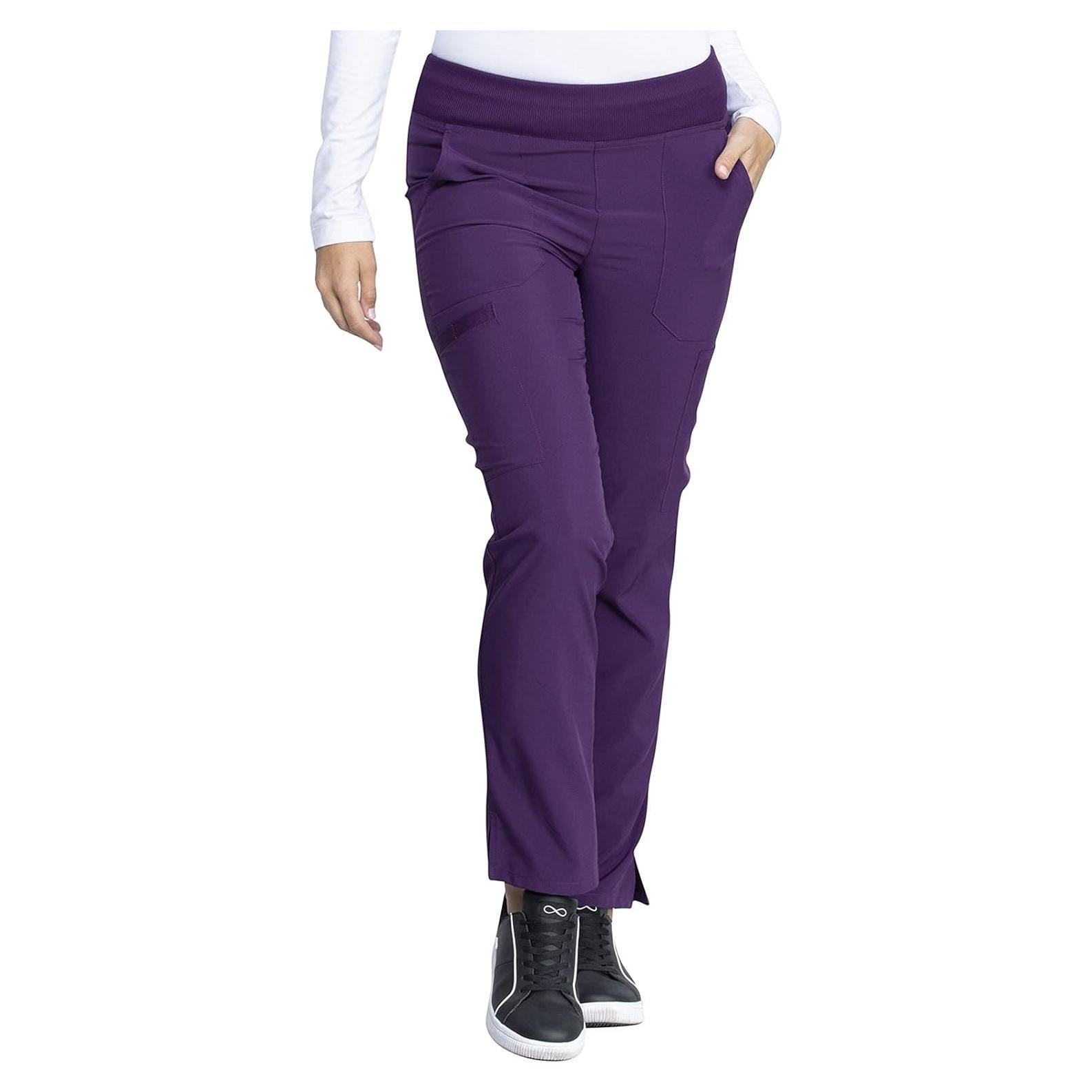Pantalones Scrubs para Mujeres Dickies EDS Essentials 2XL Berenjena