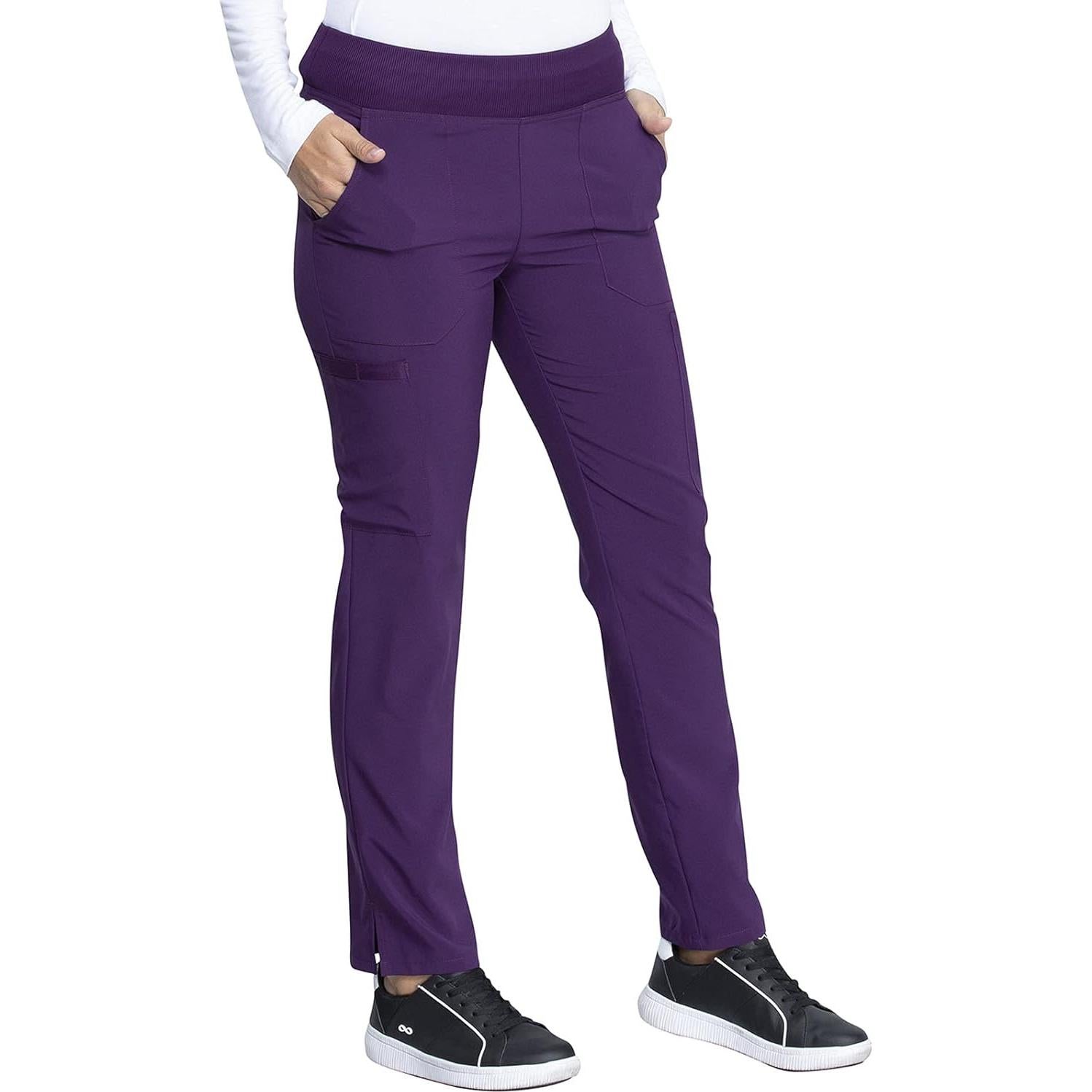 Pantalones Scrubs para Mujeres Dickies EDS Essentials 2XL Berenjena
