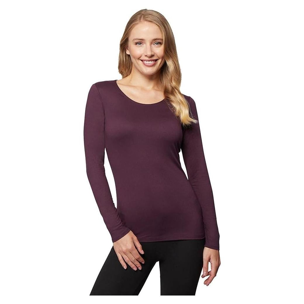 Capa Base Térmica Ligera 32 Grados Mujeres Berenjena