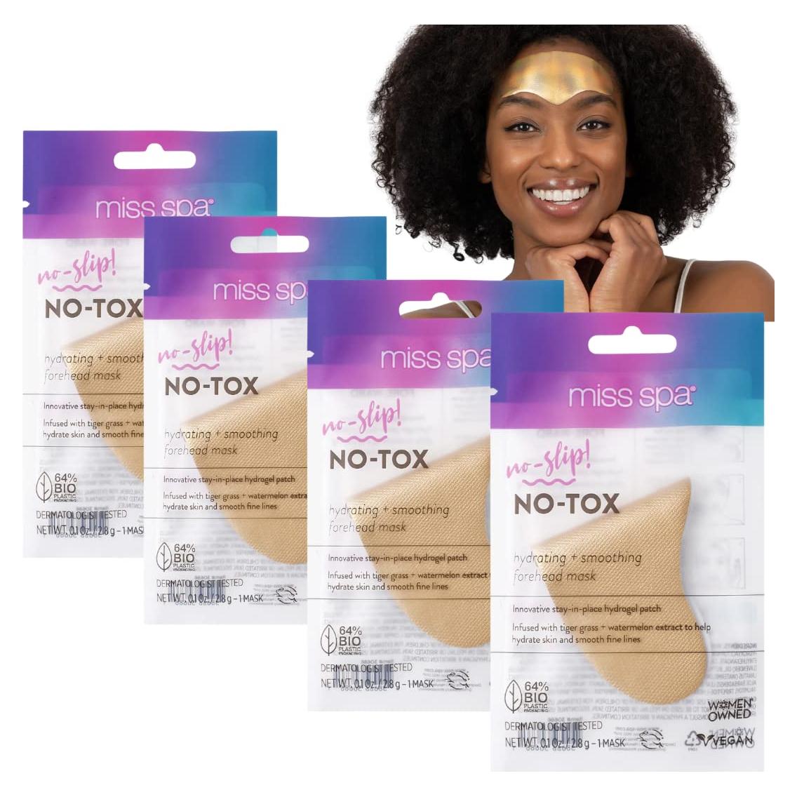 Parches Hidratantes Antienvejecimiento MISS SPA para Frente - 4 Unidades