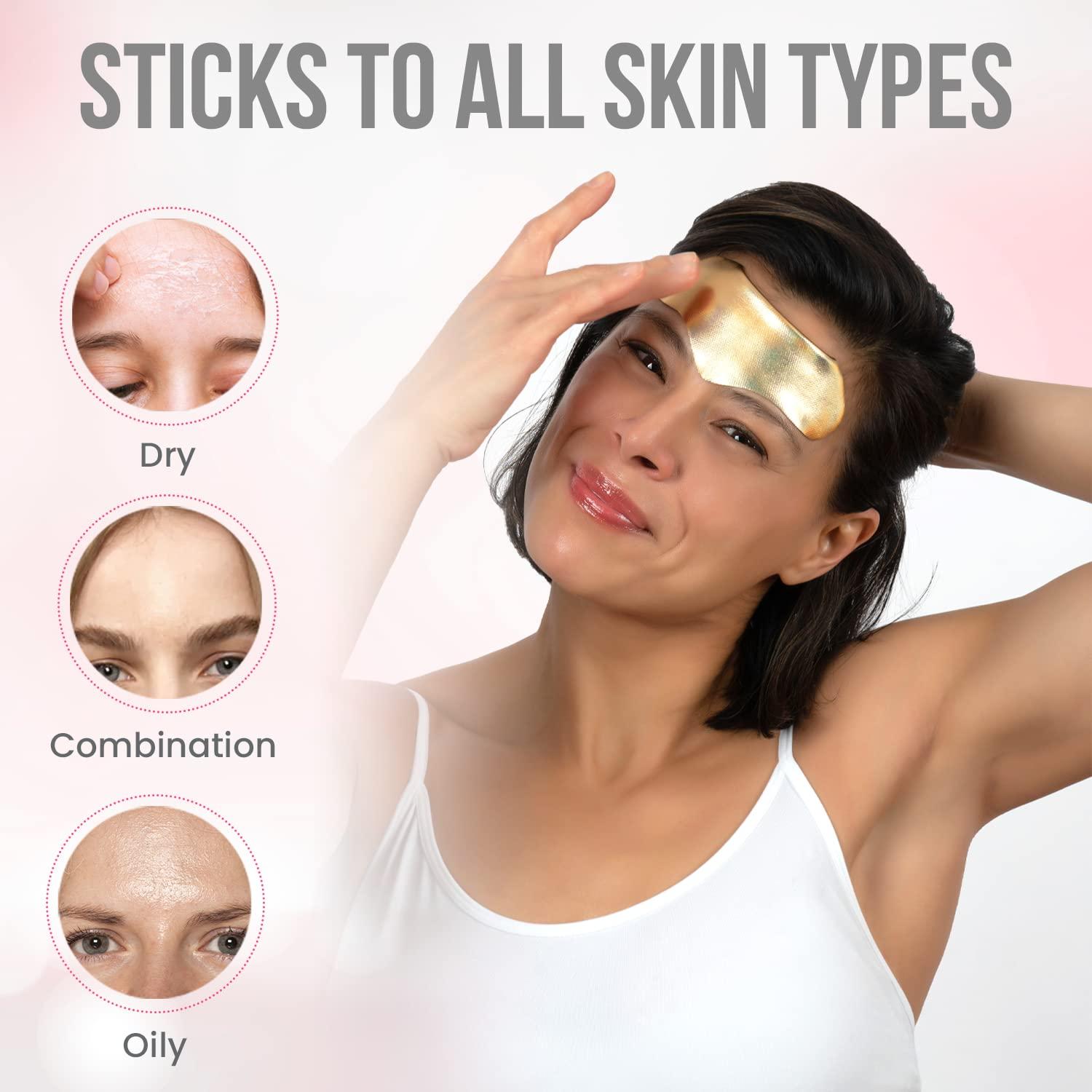 Parches Hidratantes Antienvejecimiento MISS SPA para Frente - 4 Unidades