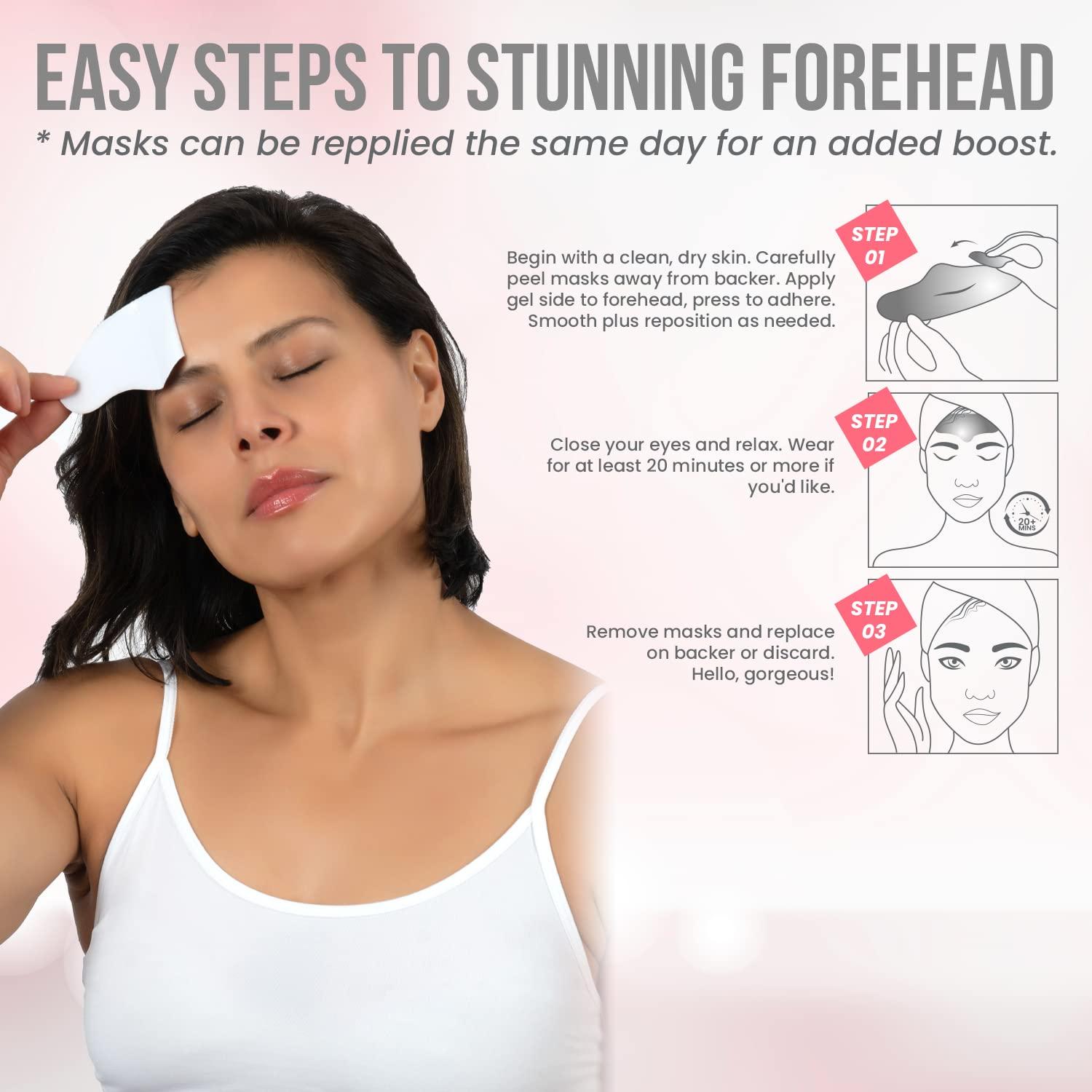 Parches Hidratantes Antienvejecimiento MISS SPA para Frente - 4 Unidades