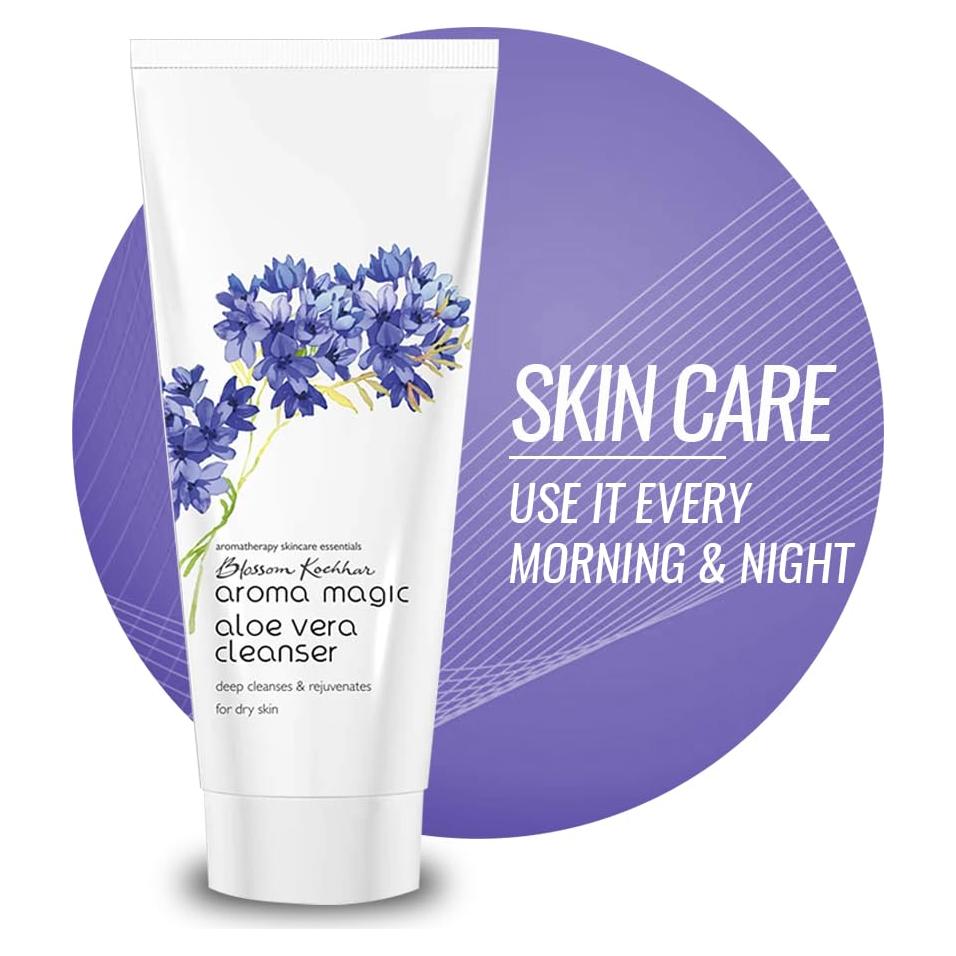 Limpiador Facial Natural Aloe Vera Aroma Magic 100g - Hidratante