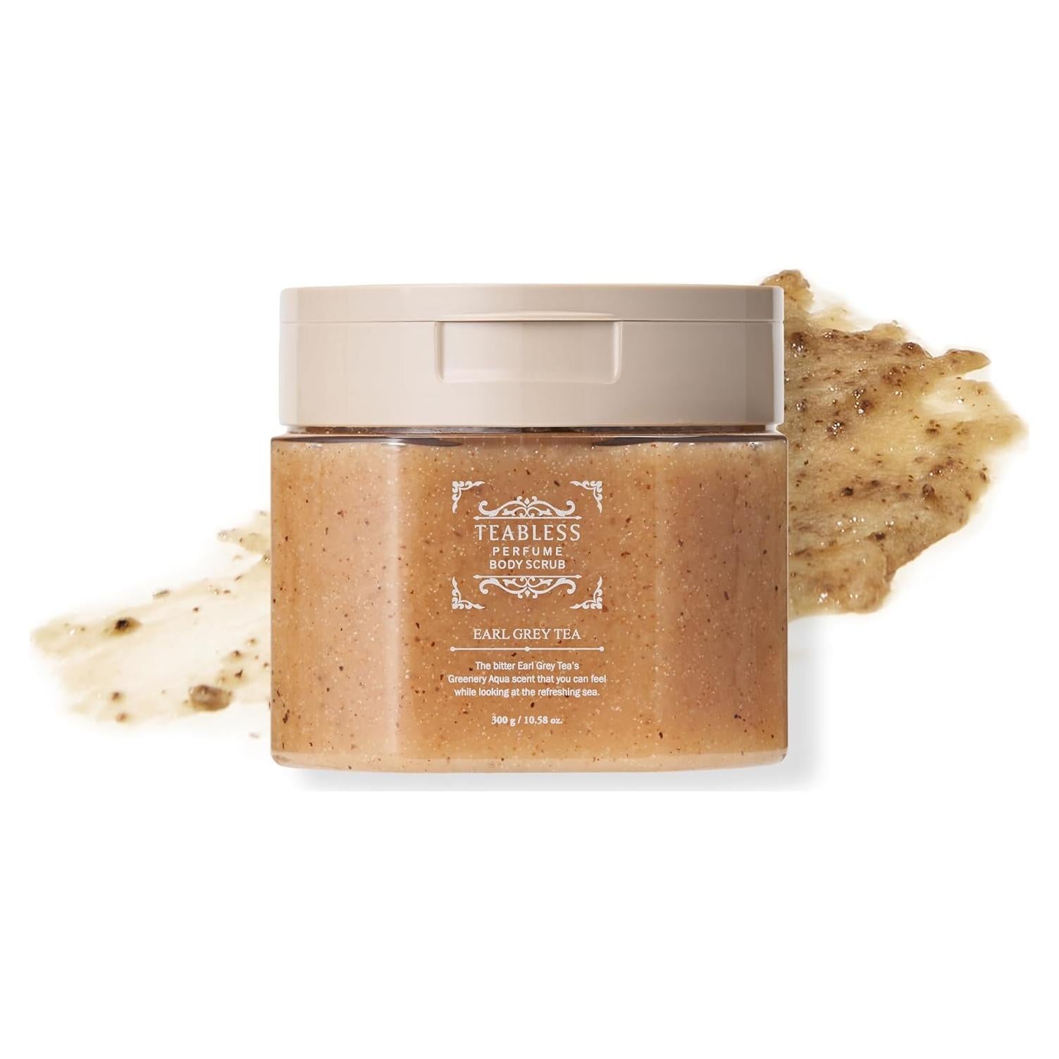 Exfoliante Corporal Vegano TEA Earl Grey 299g - Hidratante Suave