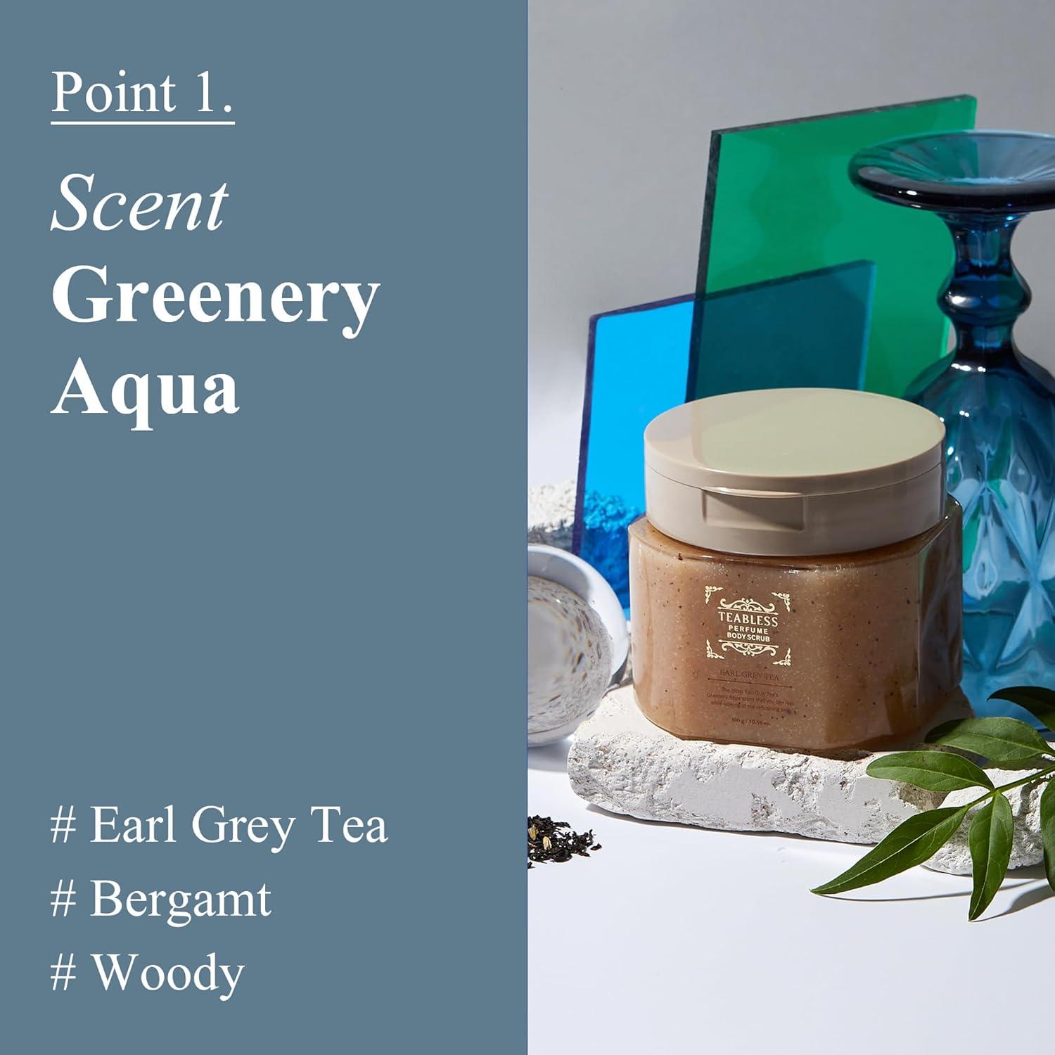 Exfoliante Corporal Vegano TEA Earl Grey 299g - Hidratante Suave