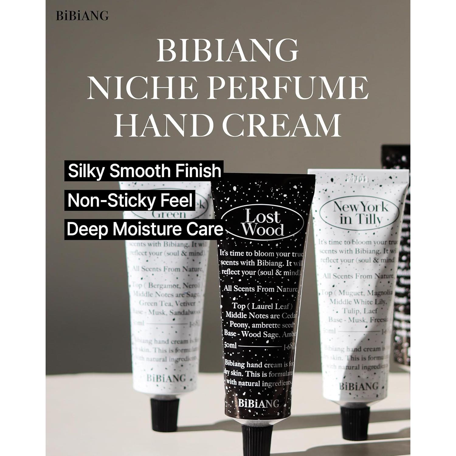 Crema de Manos Tilly BiBiANG Nueva York 47.6g Hidratante Floral