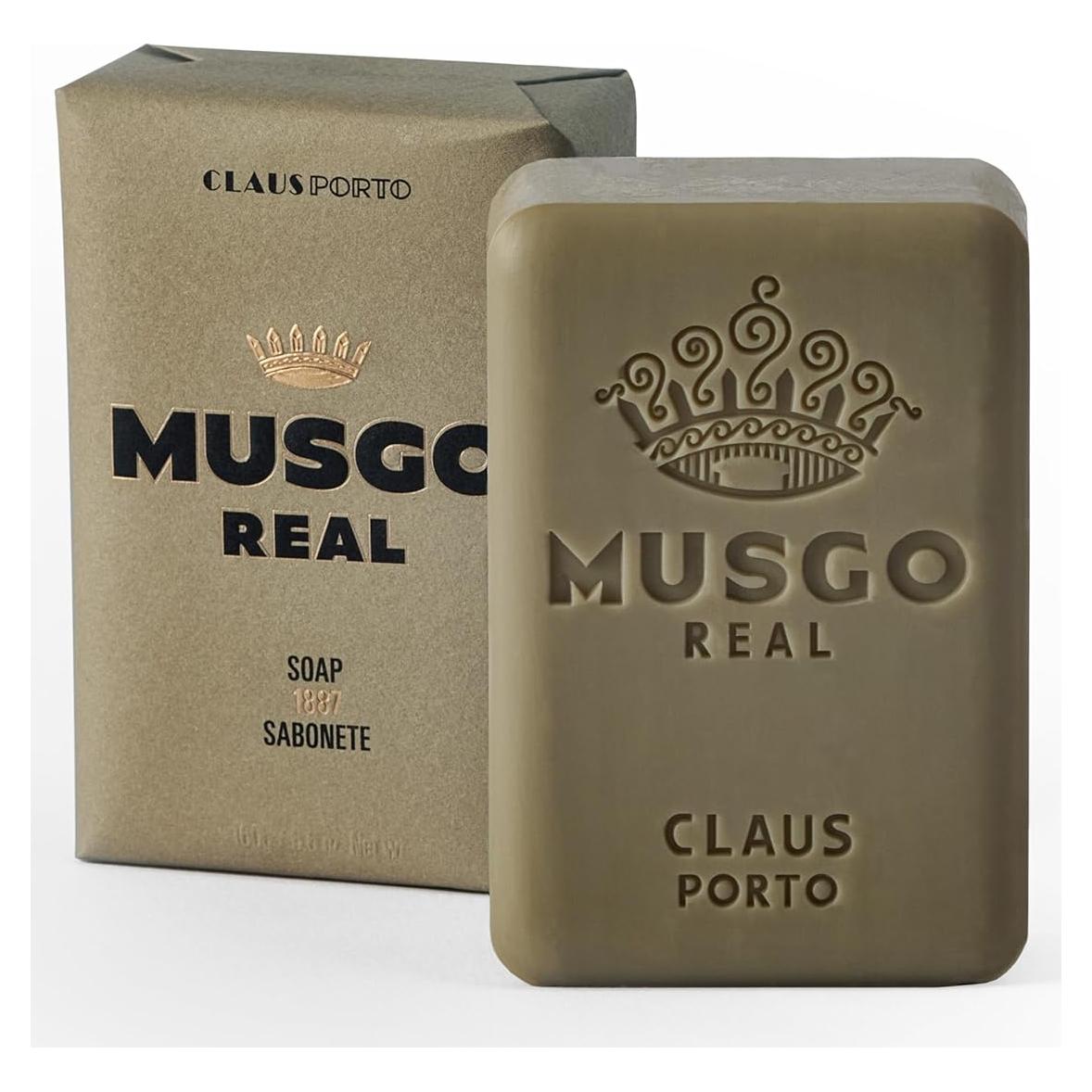 Jabón Corporal Claus Porto 1887 - 160g, Hecho a Mano, Amaderado