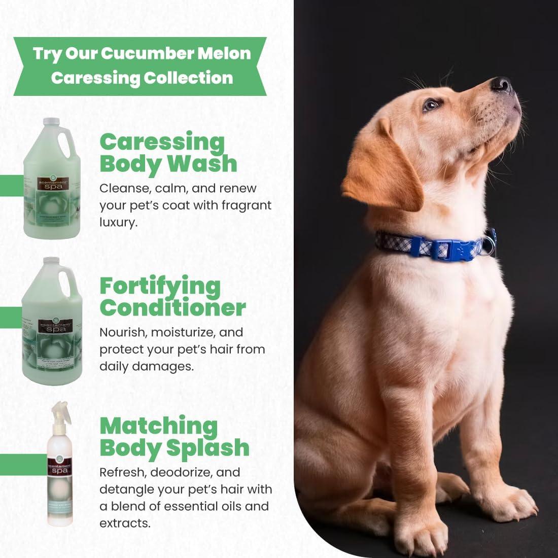 Acondicionador Fortificante para Mascotas Mejor Opción 3.78L Melón Pepino