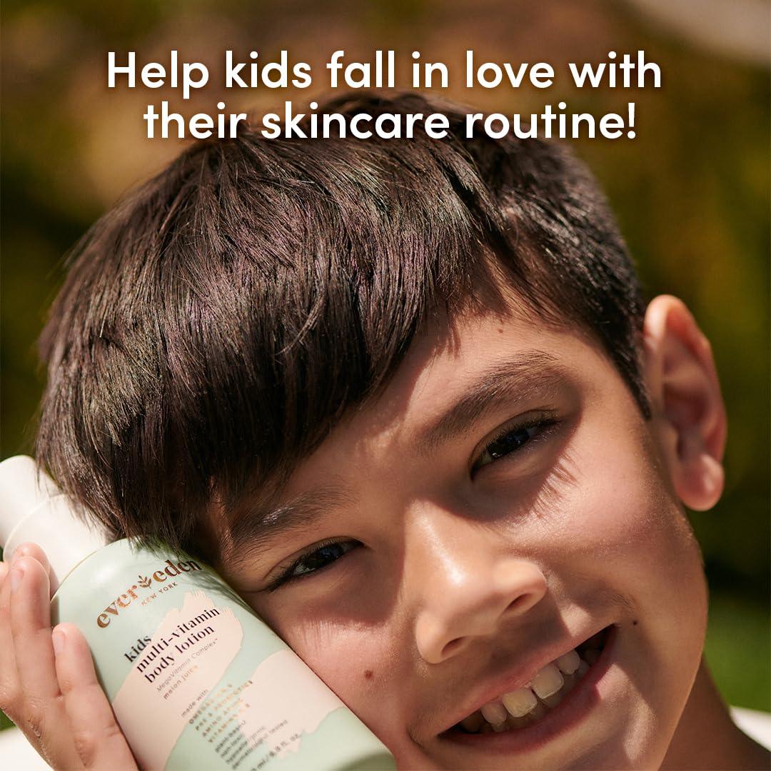 Evereden Set de Cuidado Facial y Corporal Multi-Vitaminas para Niños
